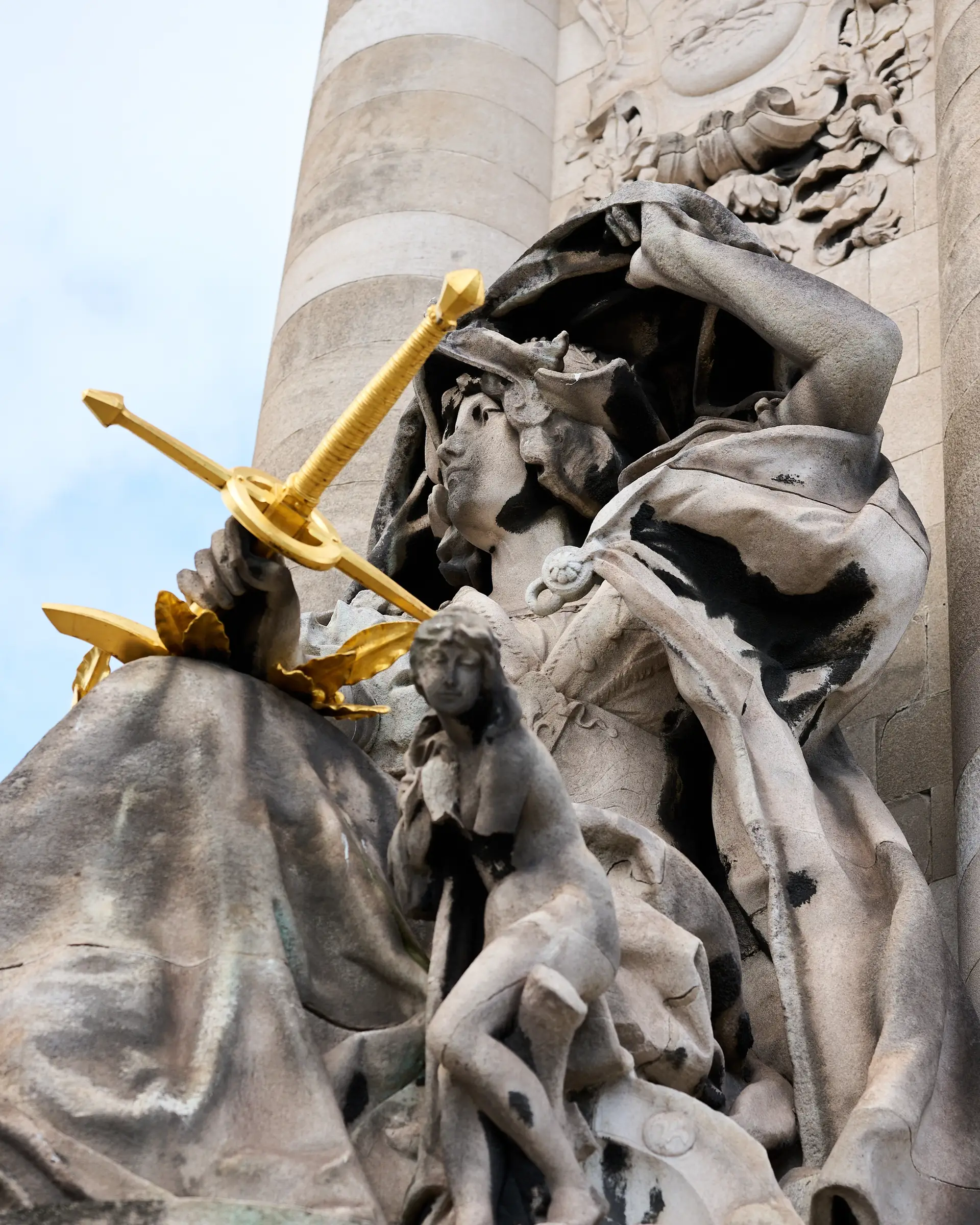 Standbeeld in Parijs