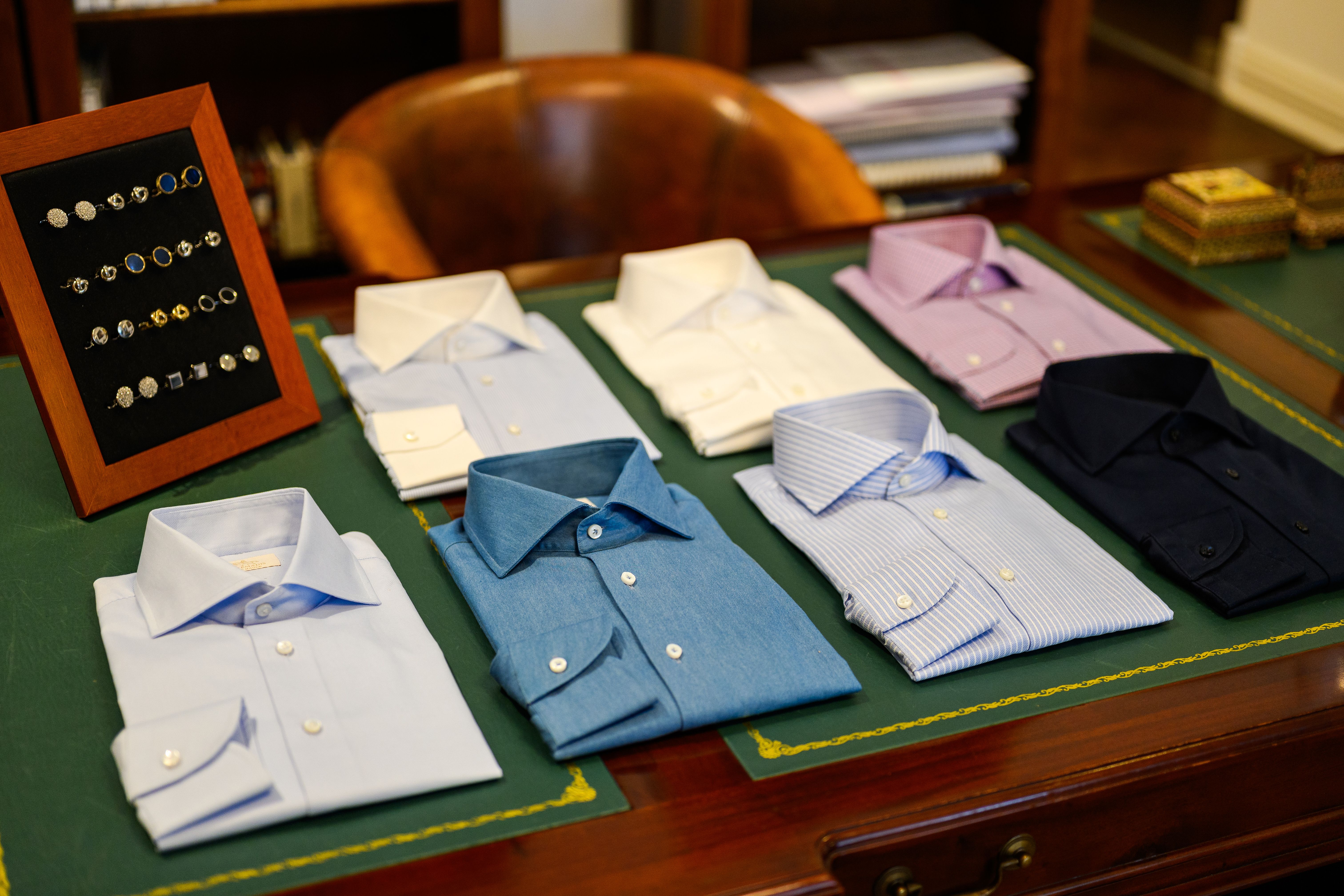 Overhemd op maat van Ettemadis, verfijnd maatwerk