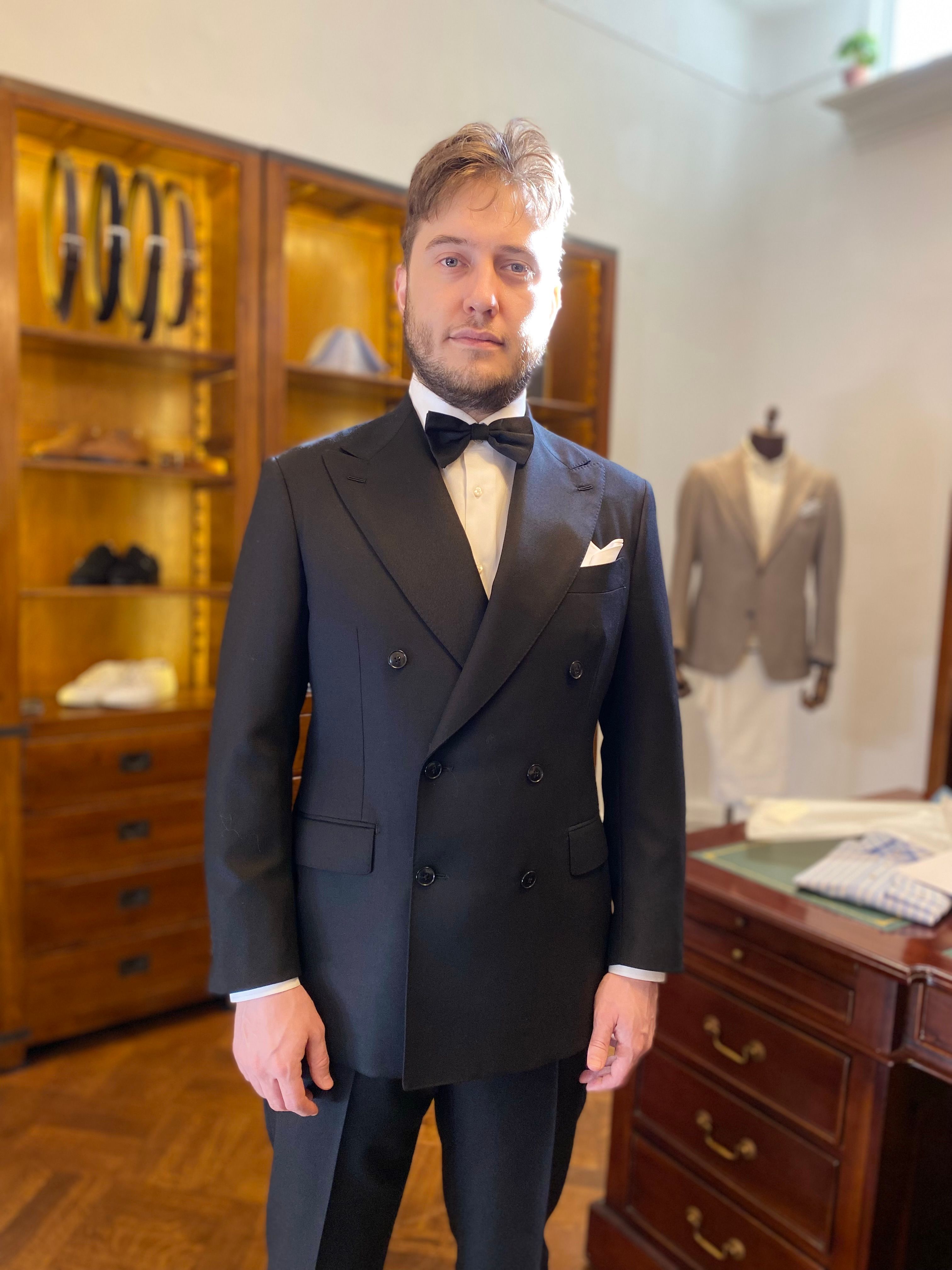 maatpak double breasted smoking | Ettemadis