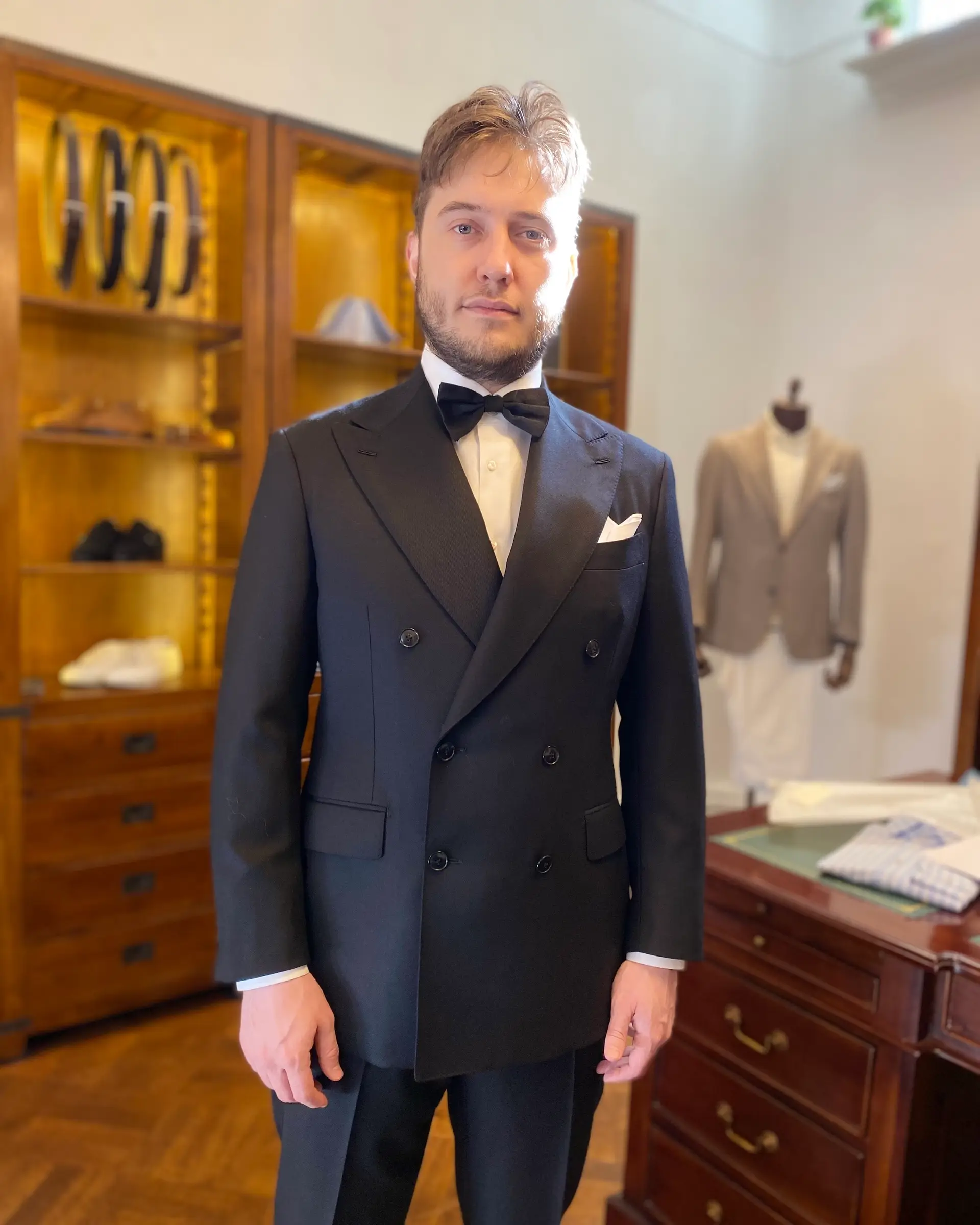 maatpak double breasted smoking | Ettemadis