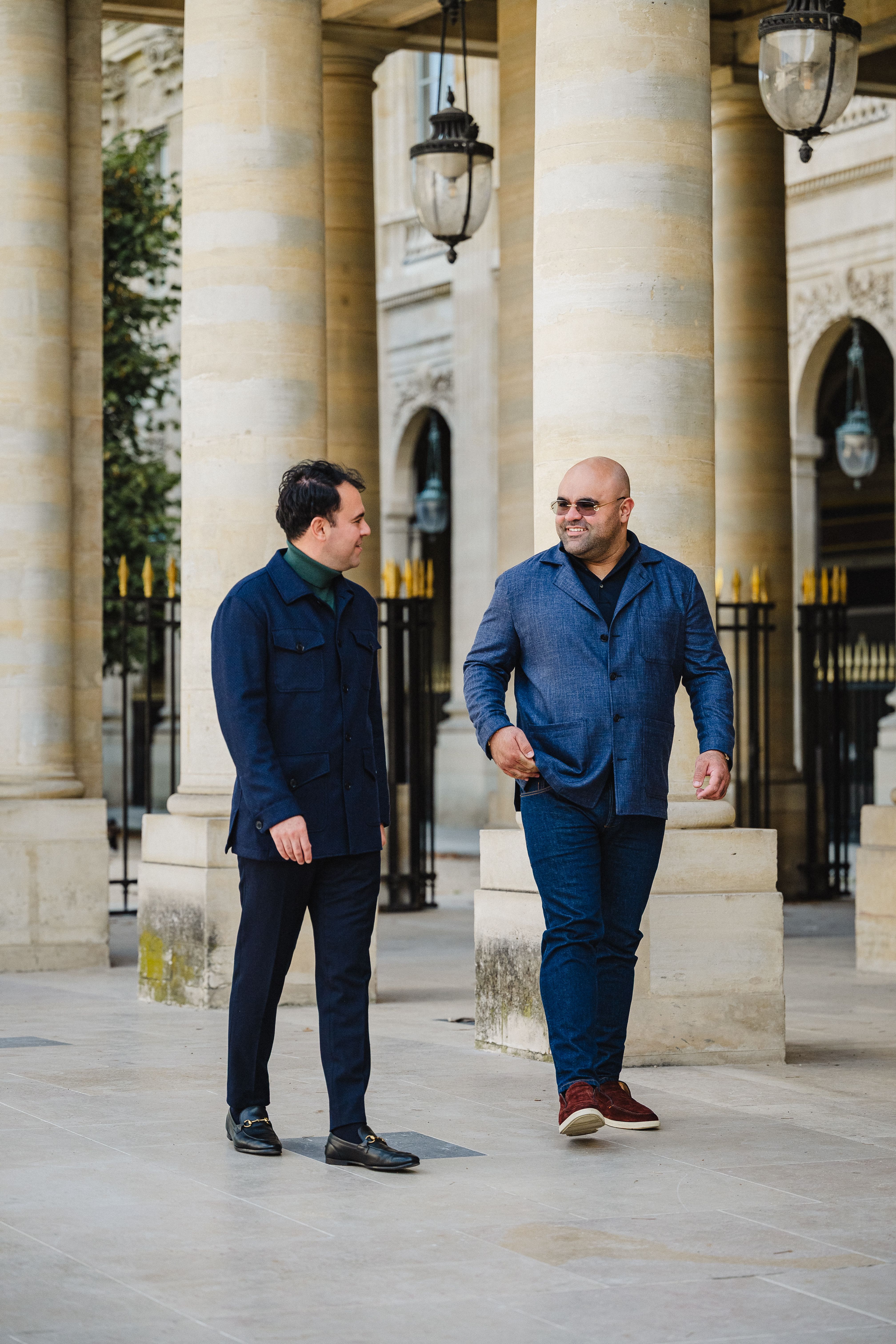 Etemadis familie in Parijs