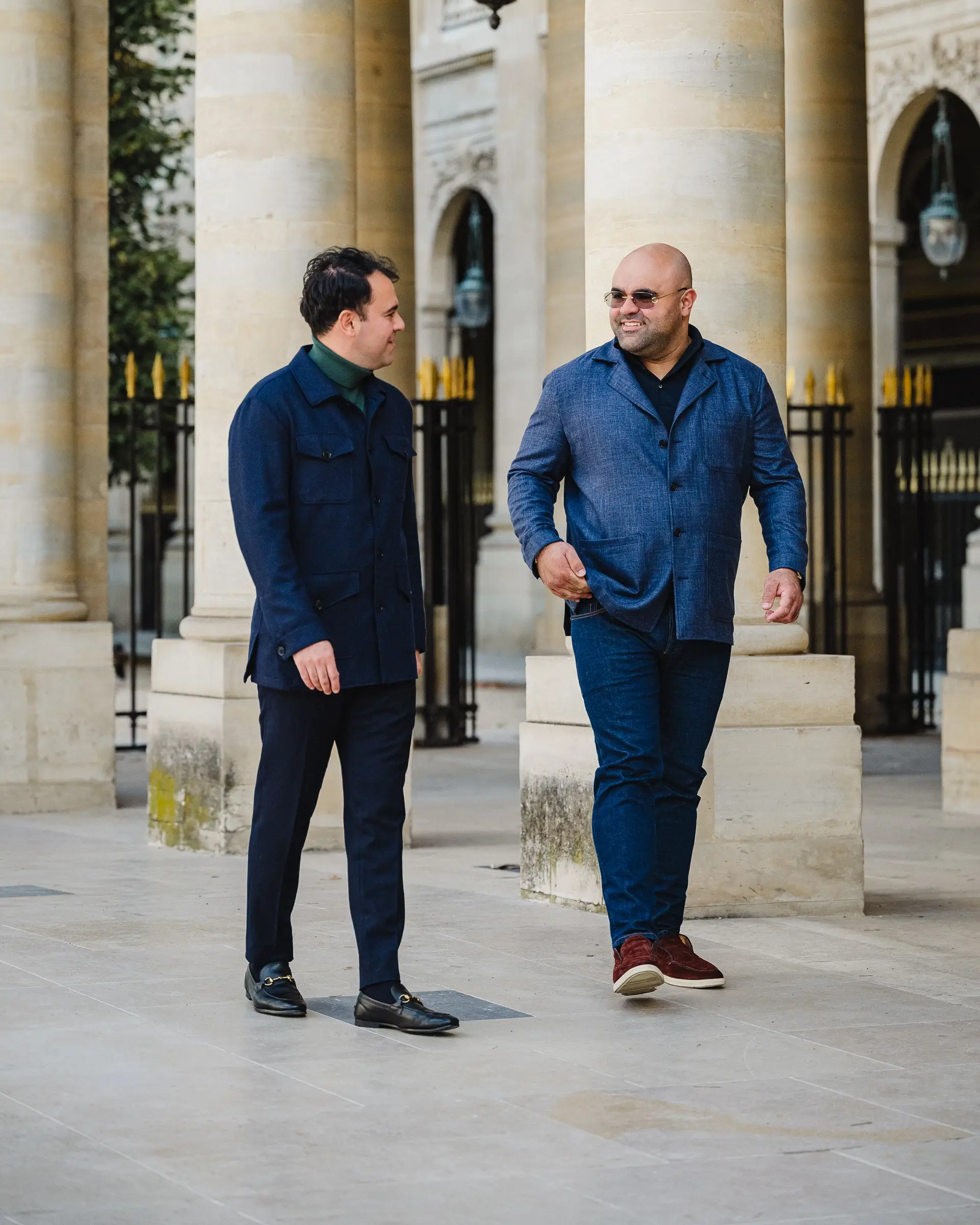 Etemadis familie in Parijs