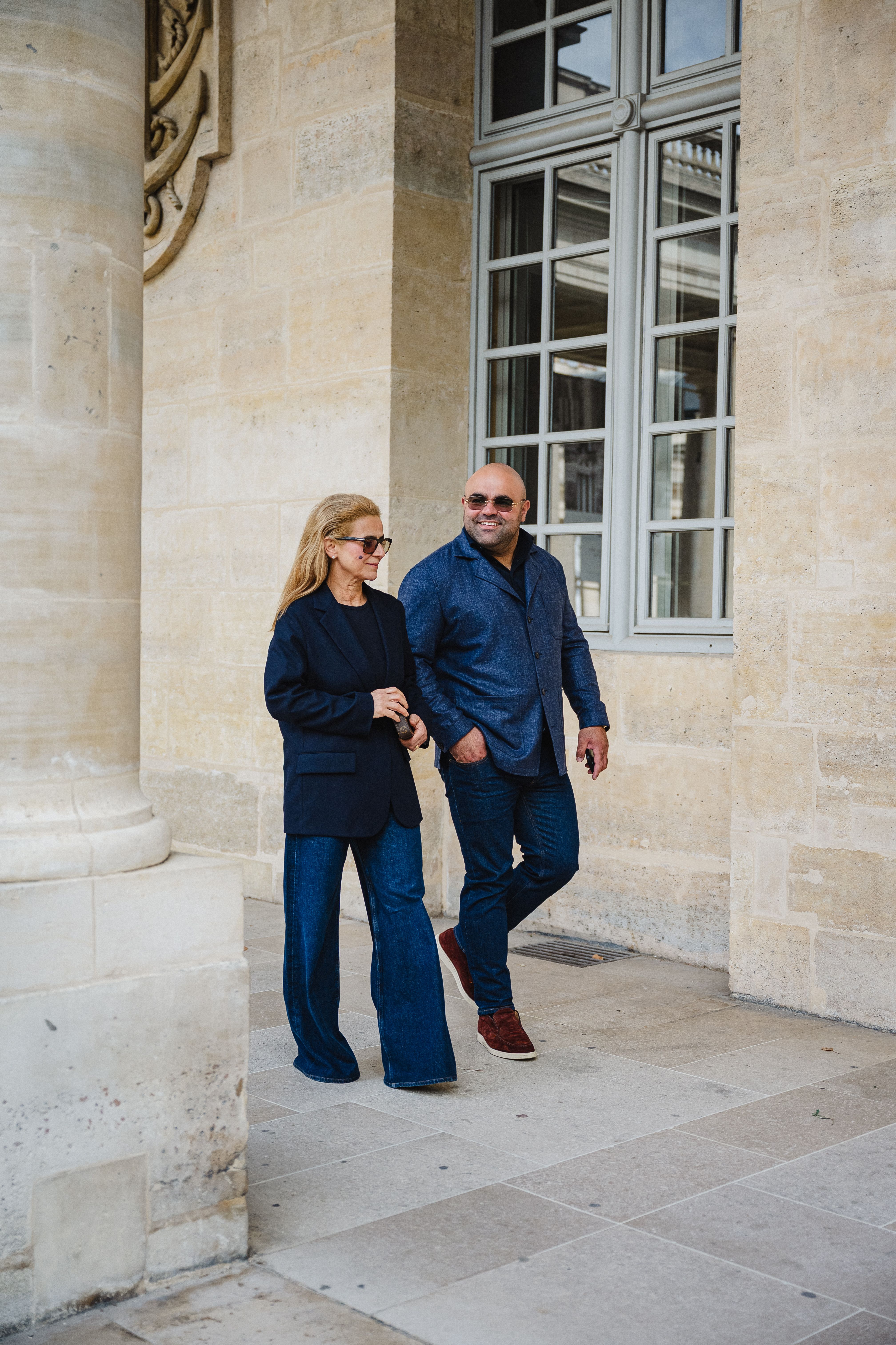 Mariam en Arjan Etemadi in Parijs