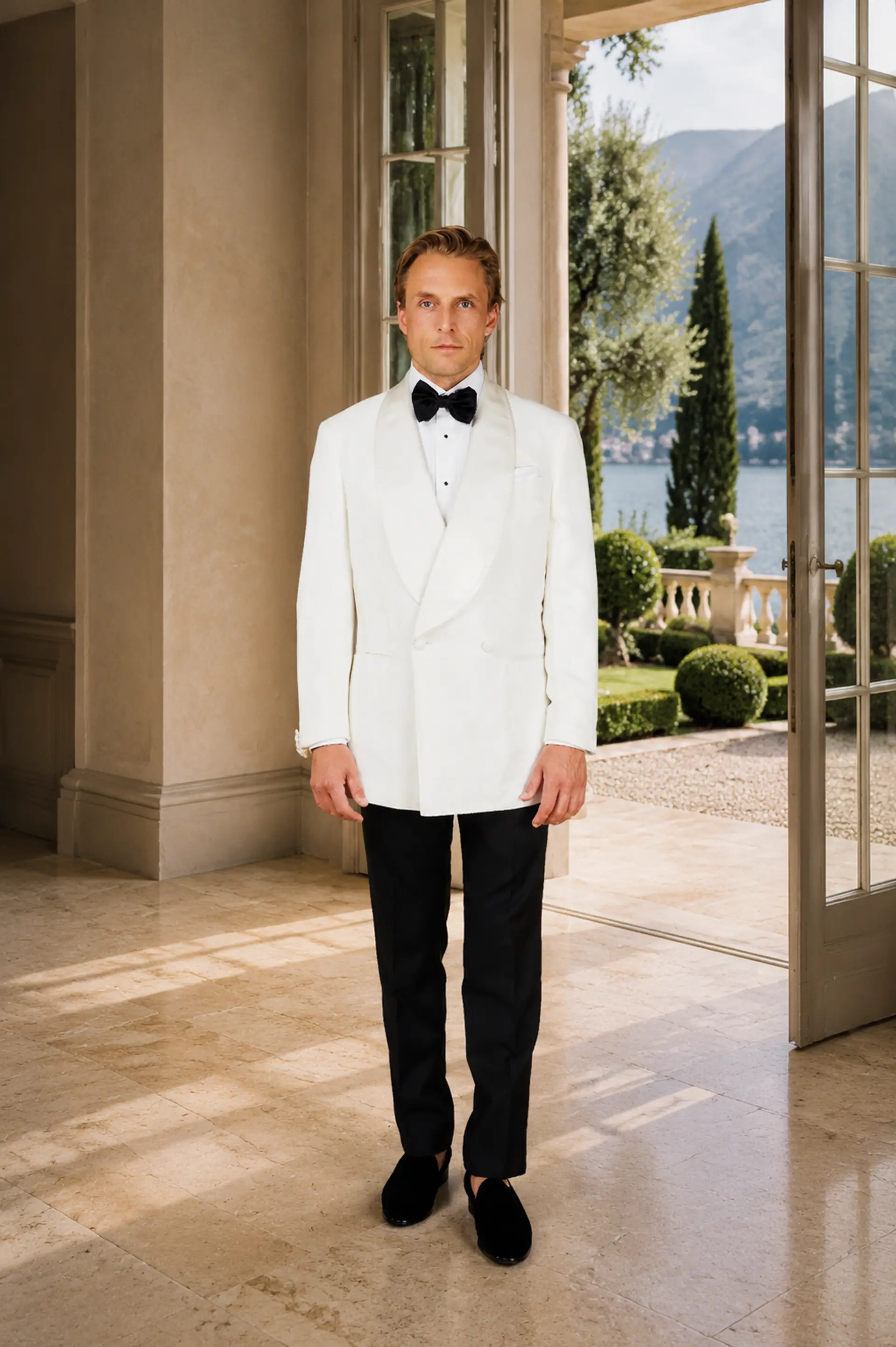 White tie van Ettemadis