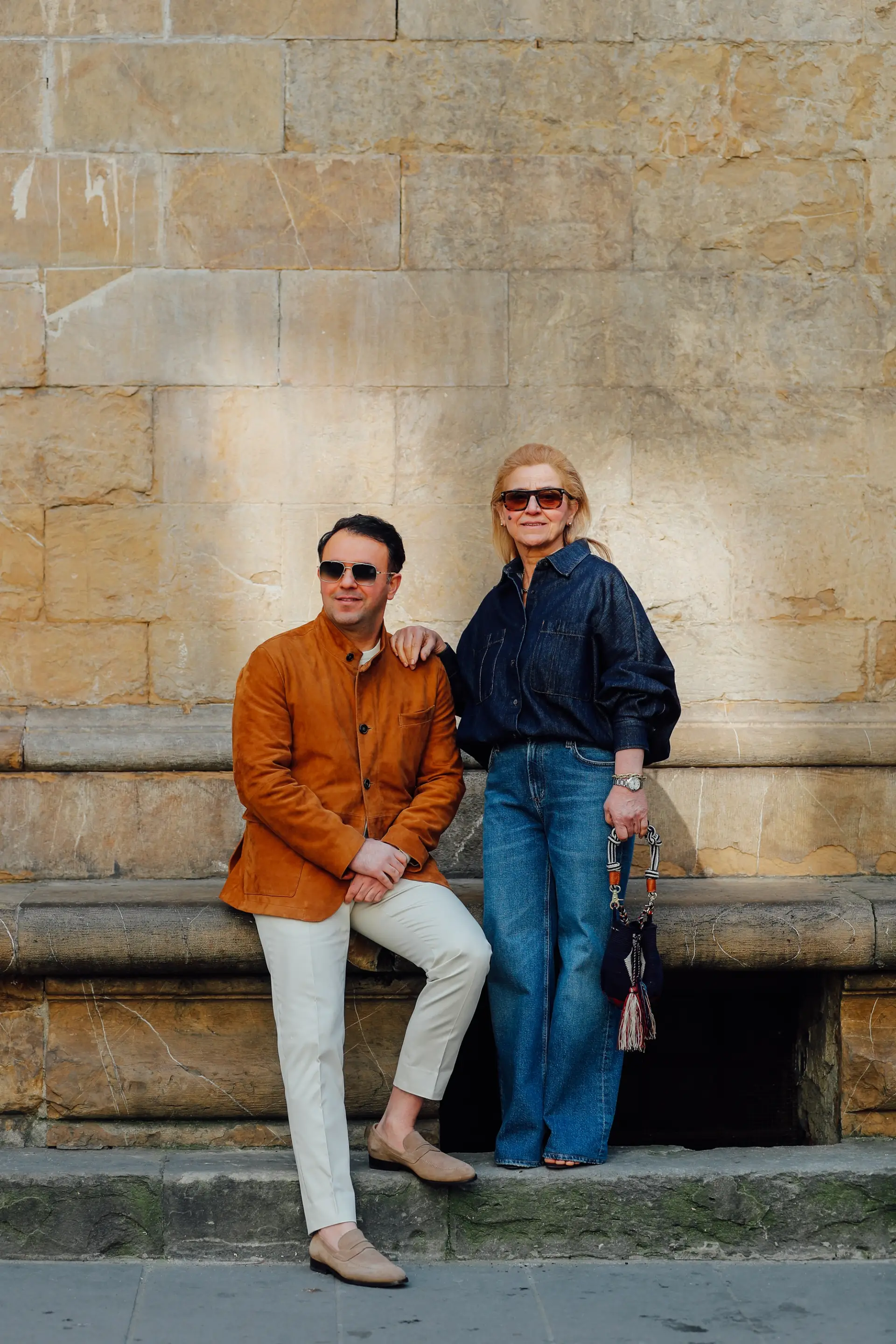 leren jas op maat suede tobacco