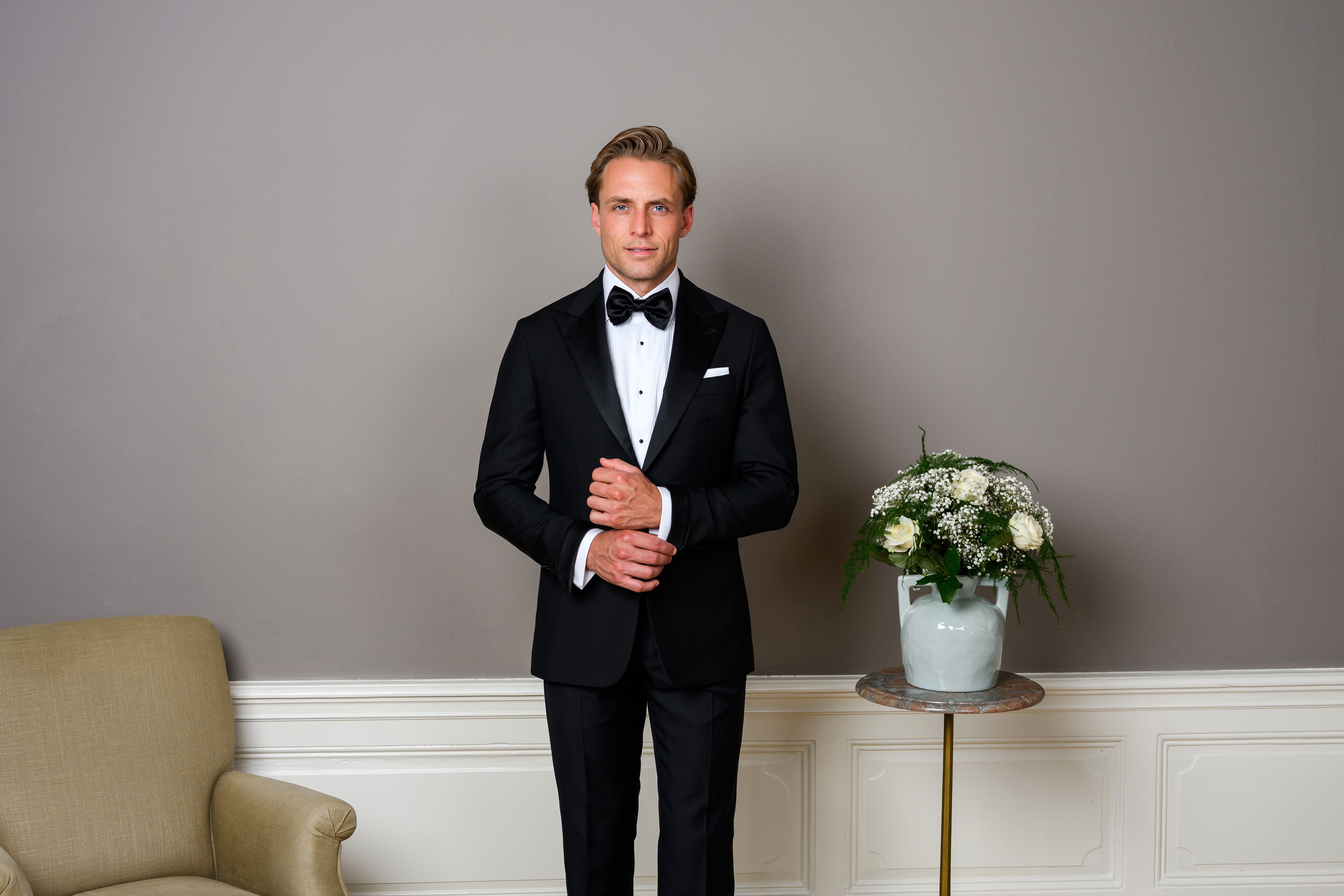 Black tie Smoking van Ettemadis Noordeinde