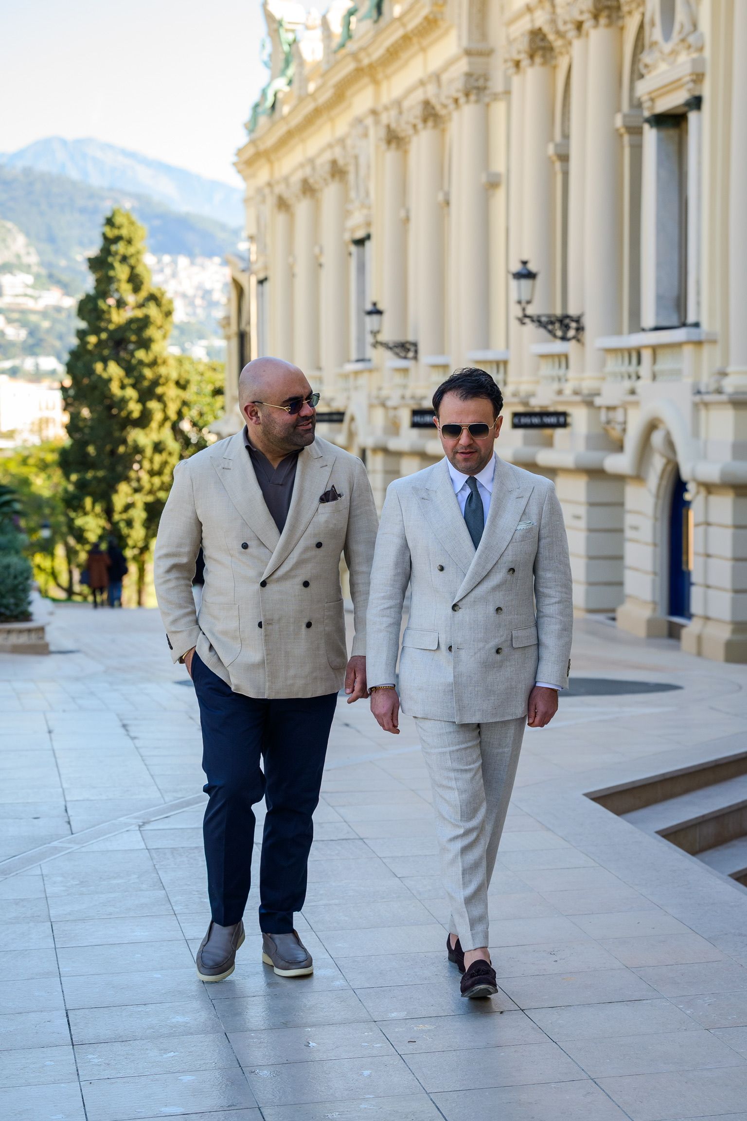 Arjan Etemadi en Amir Etemadi in Monaco