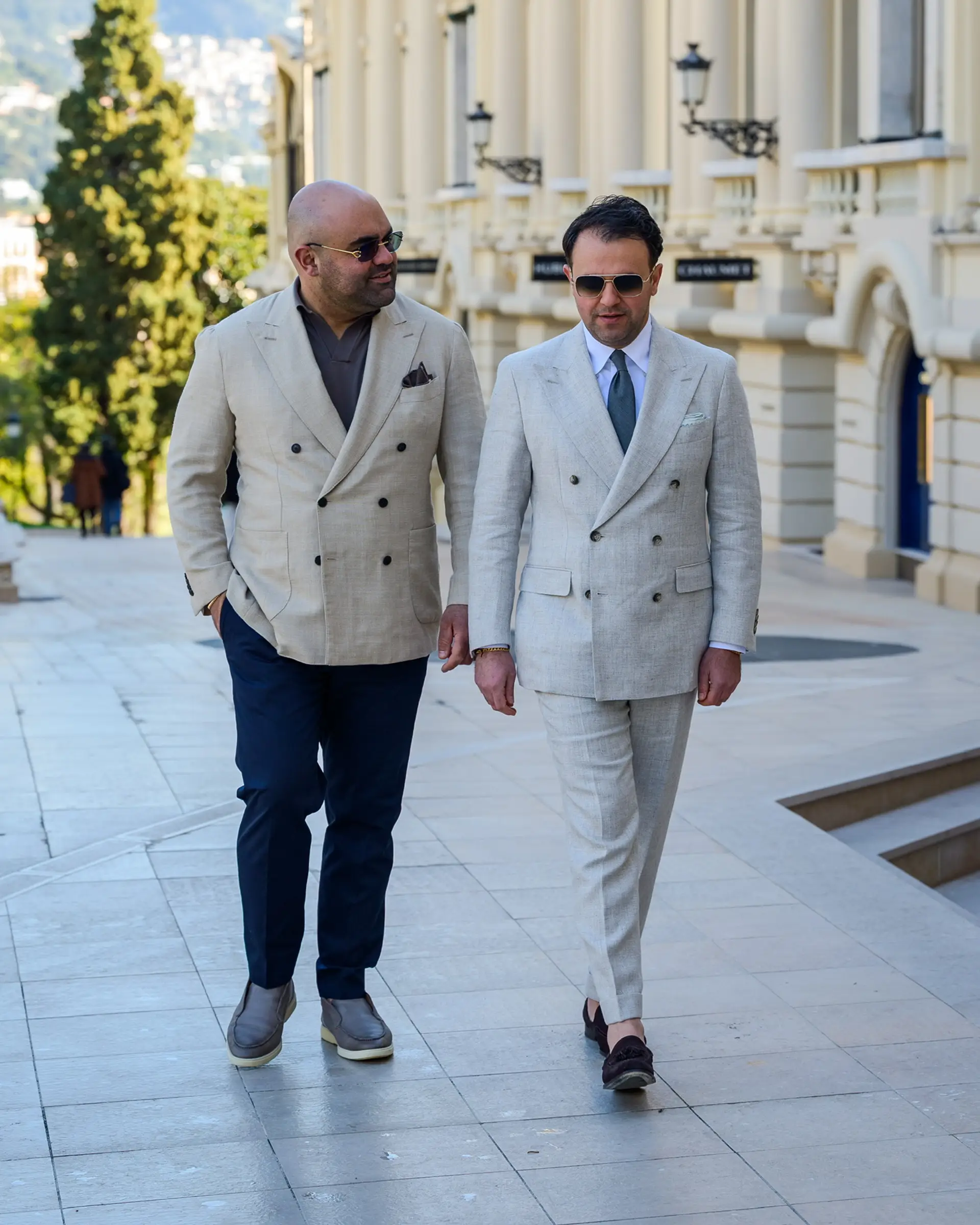 Arjan Etemadi en Amir Etemadi in Monaco