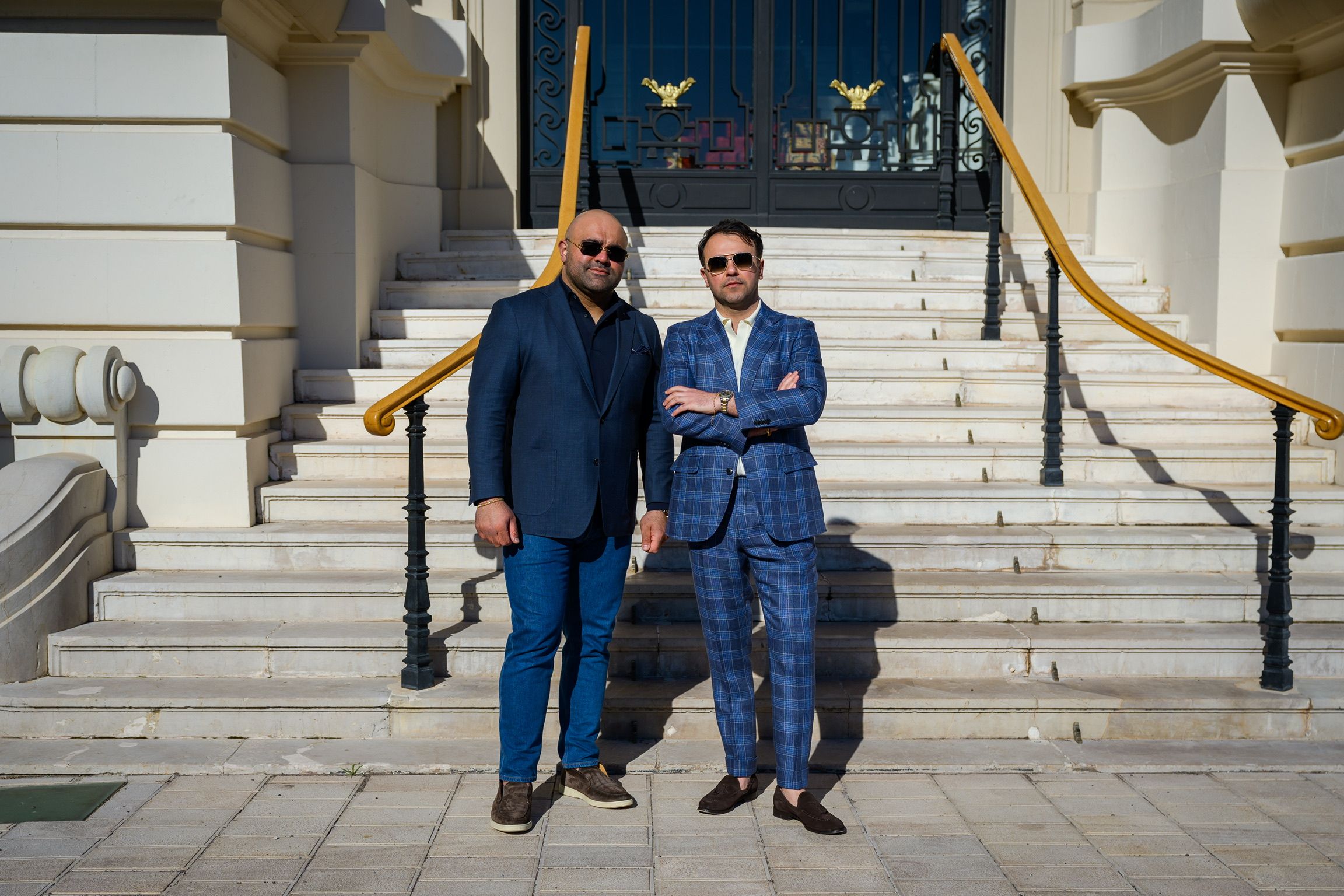 Arjan met Amir Etemadi in Monte Carlo