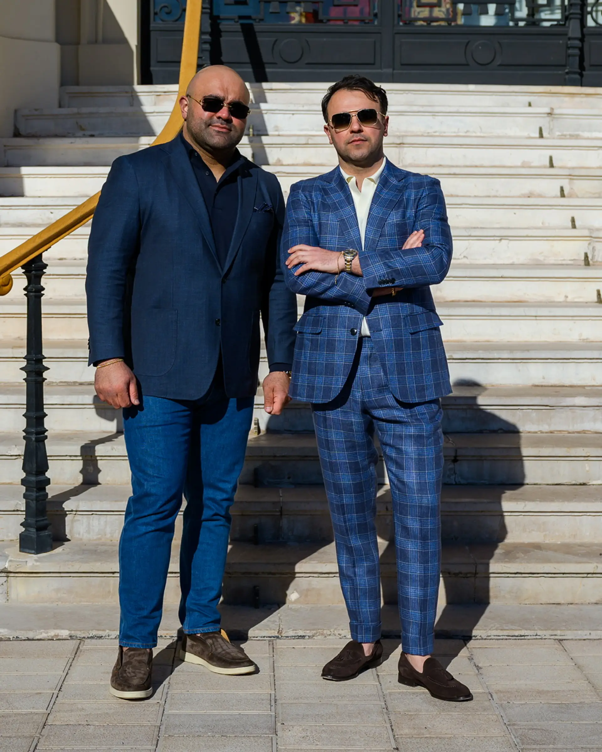 Arjan met Amir Etemadi in Monte Carlo