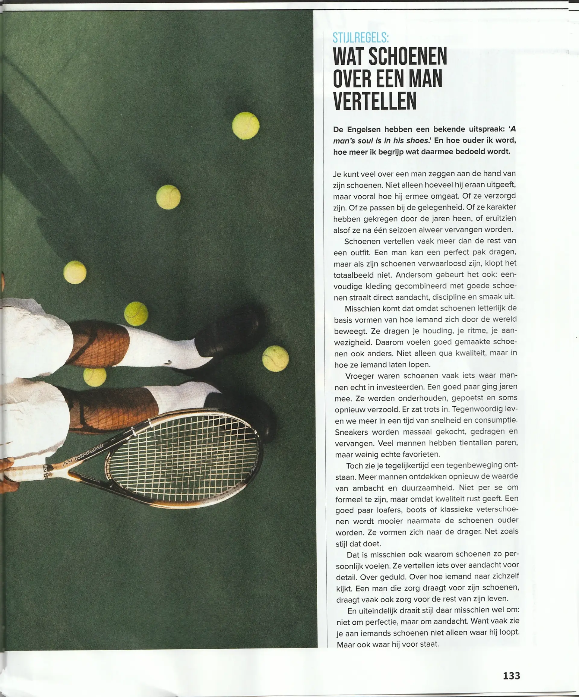 Stijlregels - Column Amir Etemadi in de JFK over schoenen