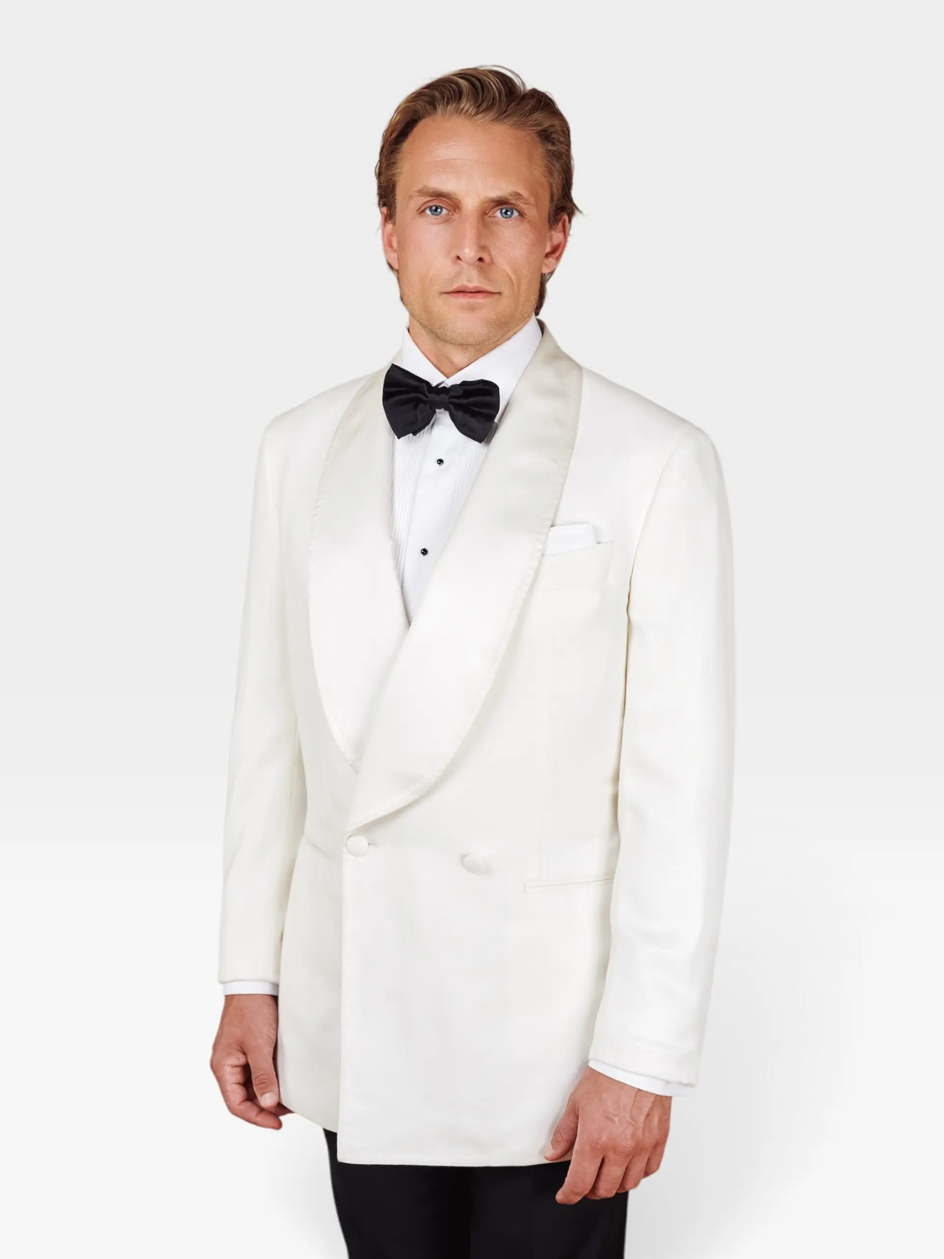 Shawl lapel smoking