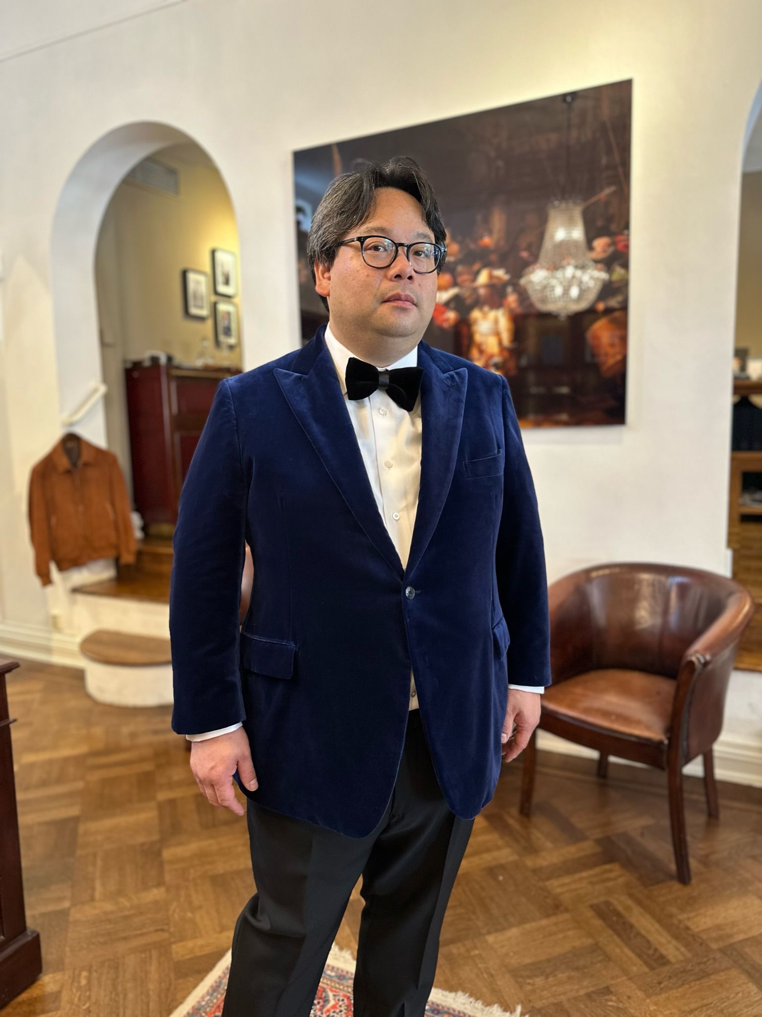 velvet velours smoking op maat | Ettemadis