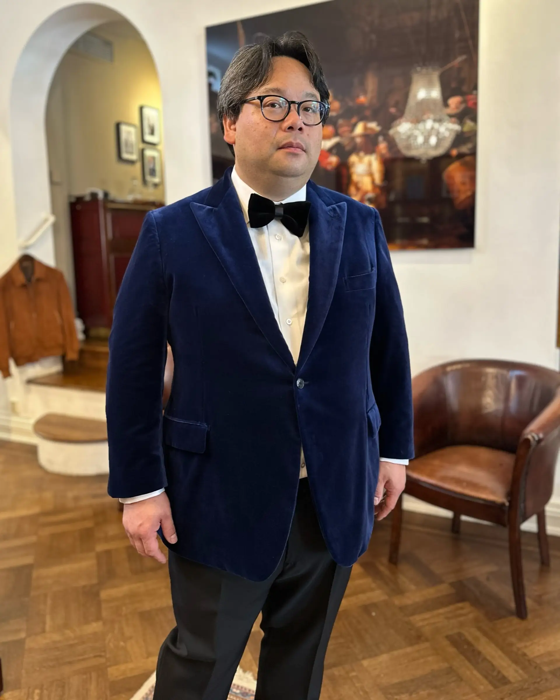 velvet velours smoking op maat | Ettemadis