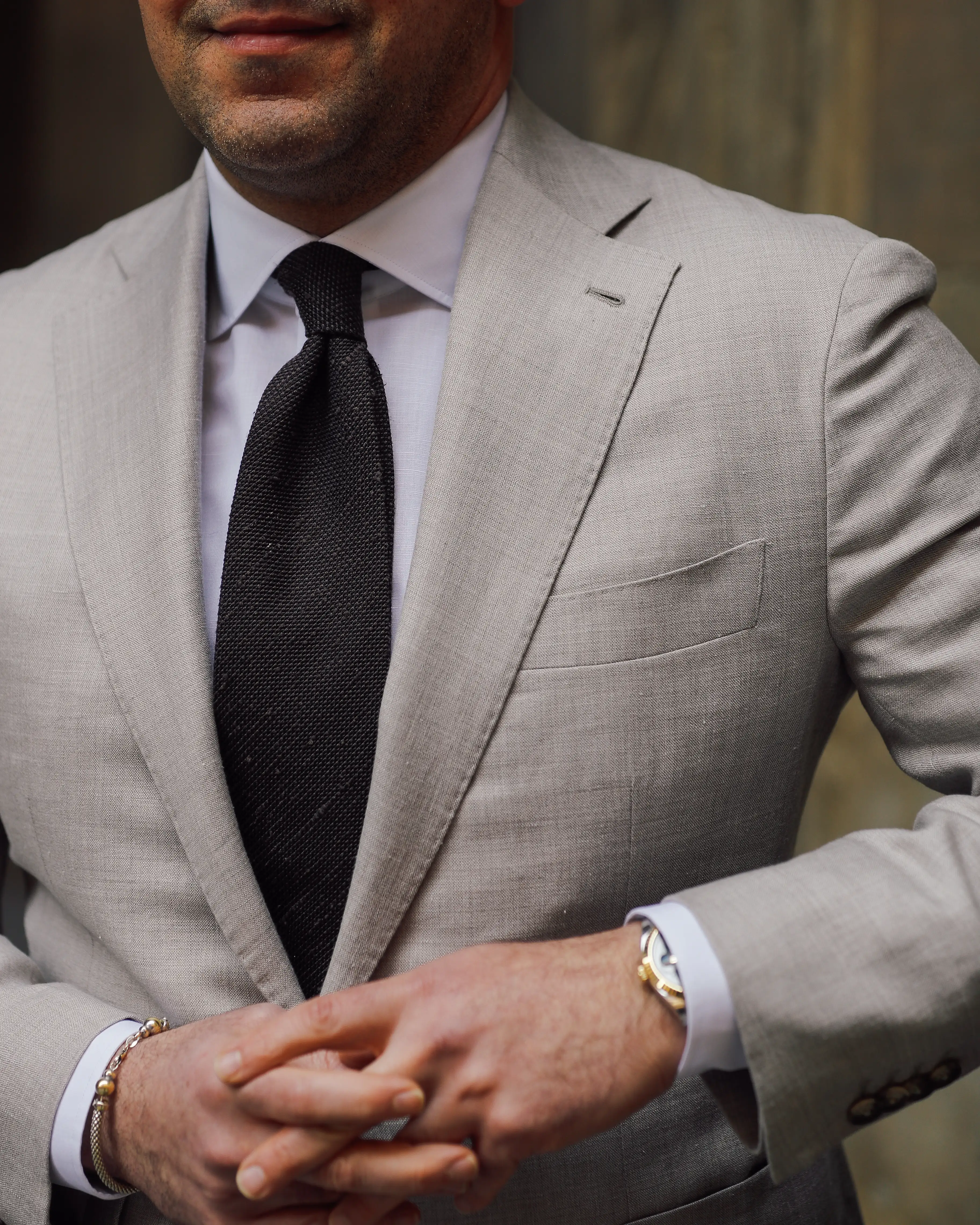 Geruit maatpak van Ettemadis, nieuwe collectie herfst winter 2025