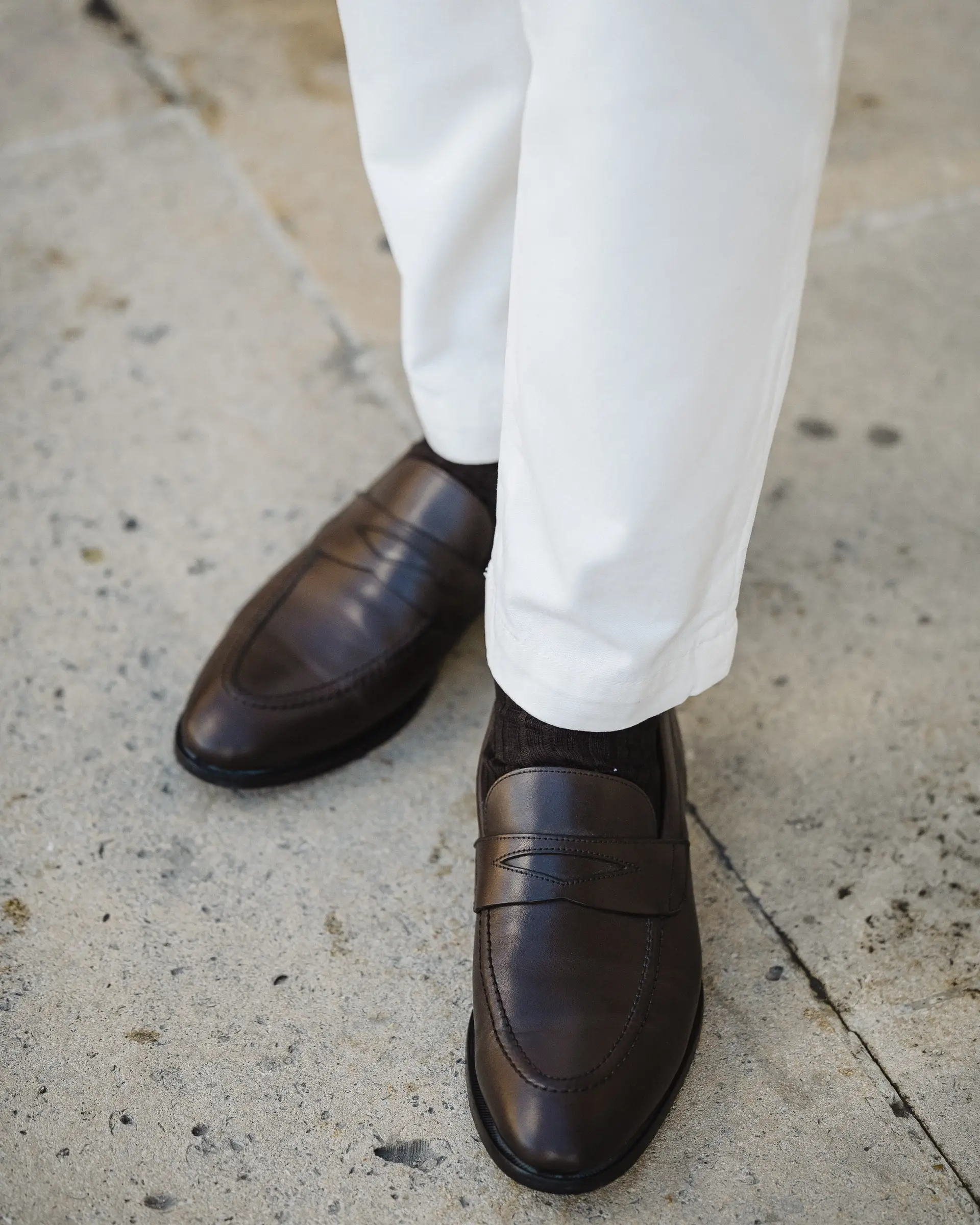 leren loafers van Ettemadis