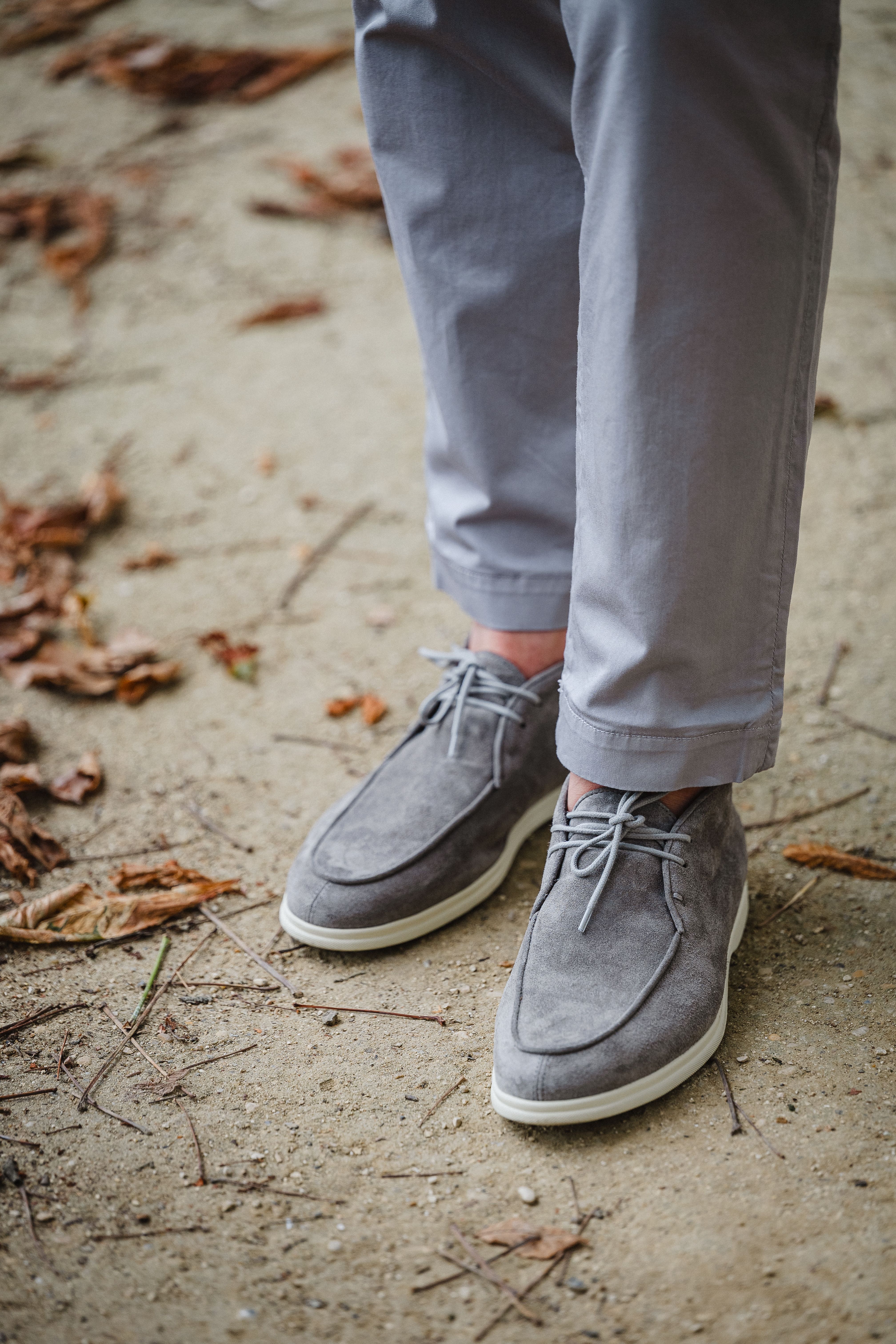 Schoenen suede city loafers van Ettemadis