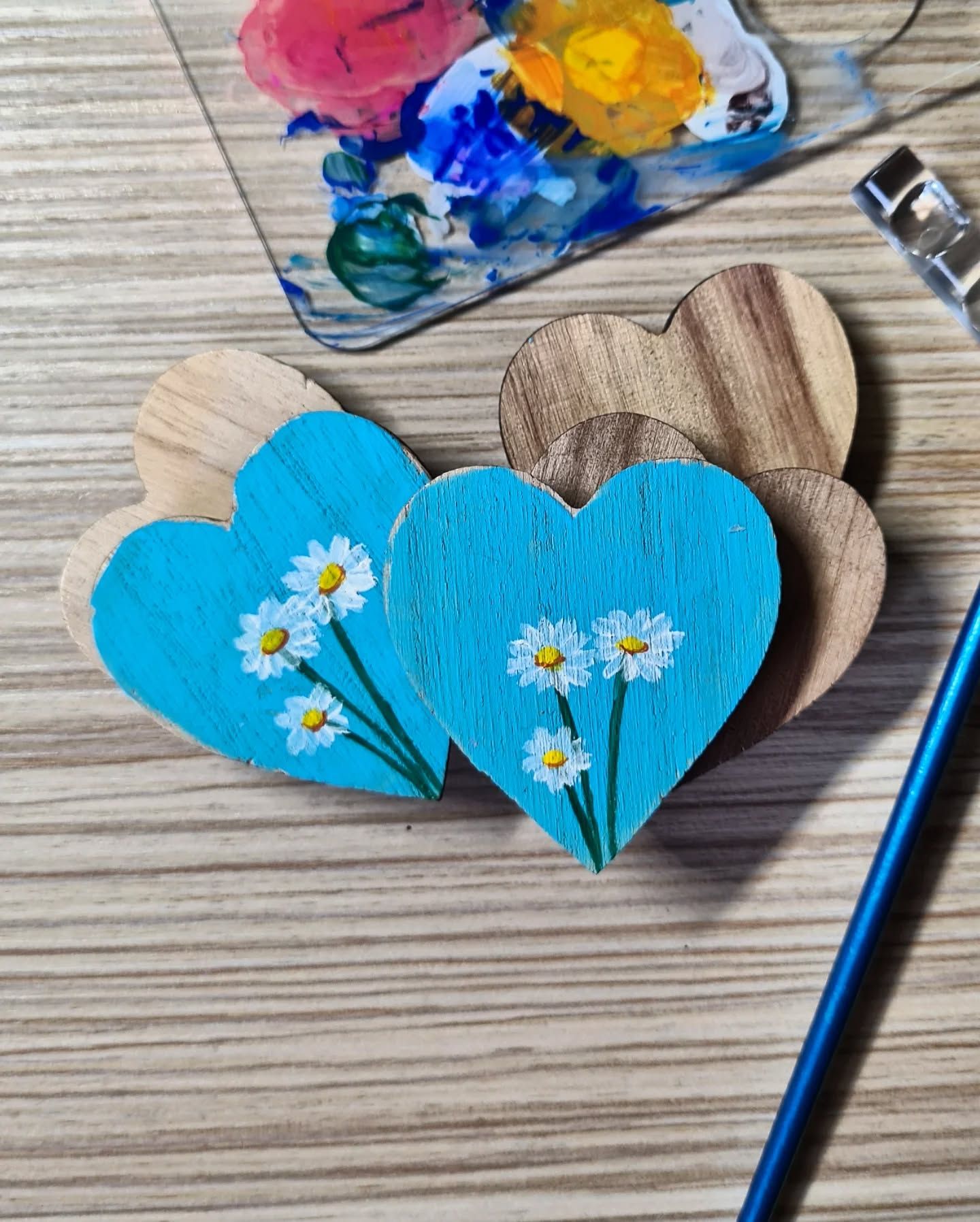 Daisy Heart Magnet