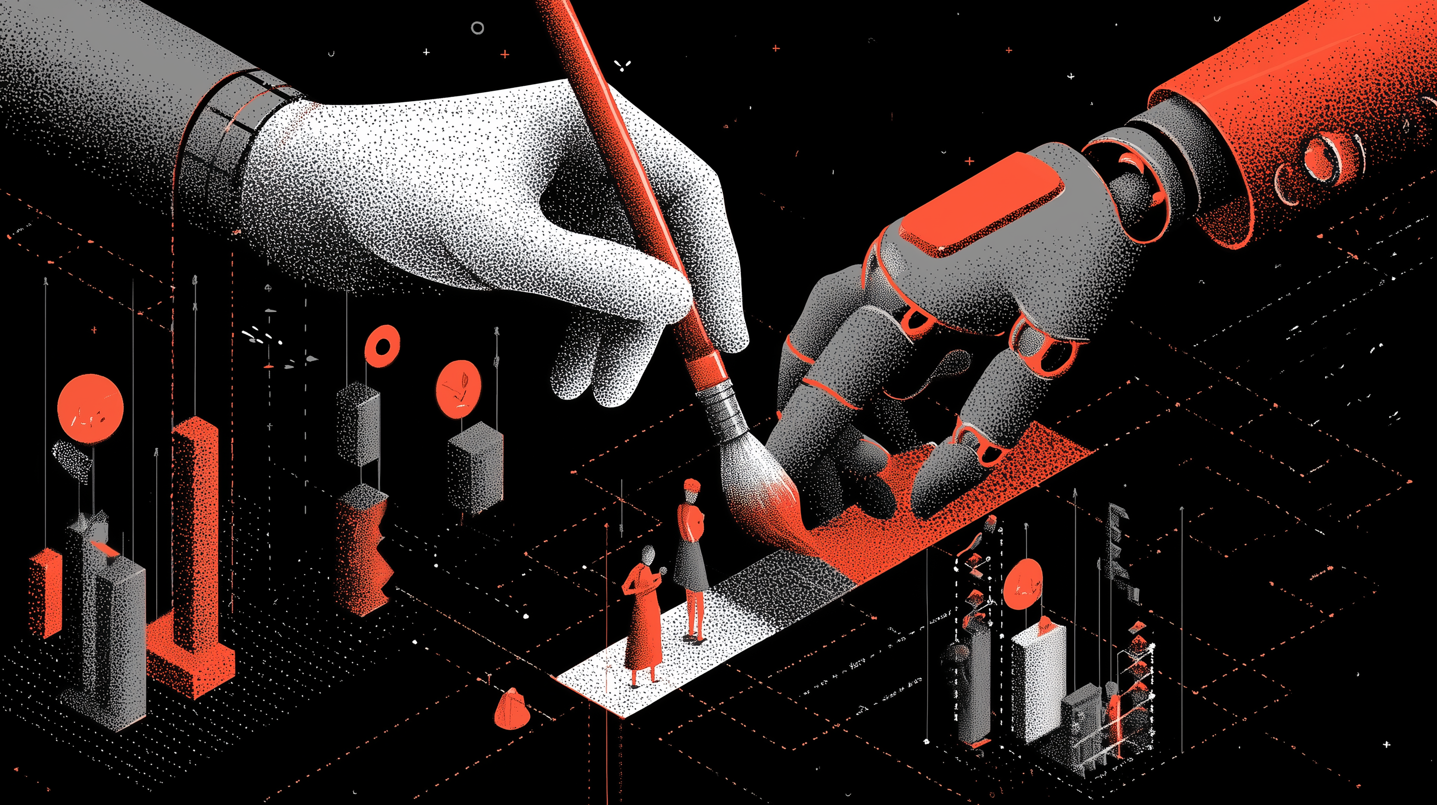 Agentic AI: Definition, differences from generative AI, and impacts on advertising and creation.