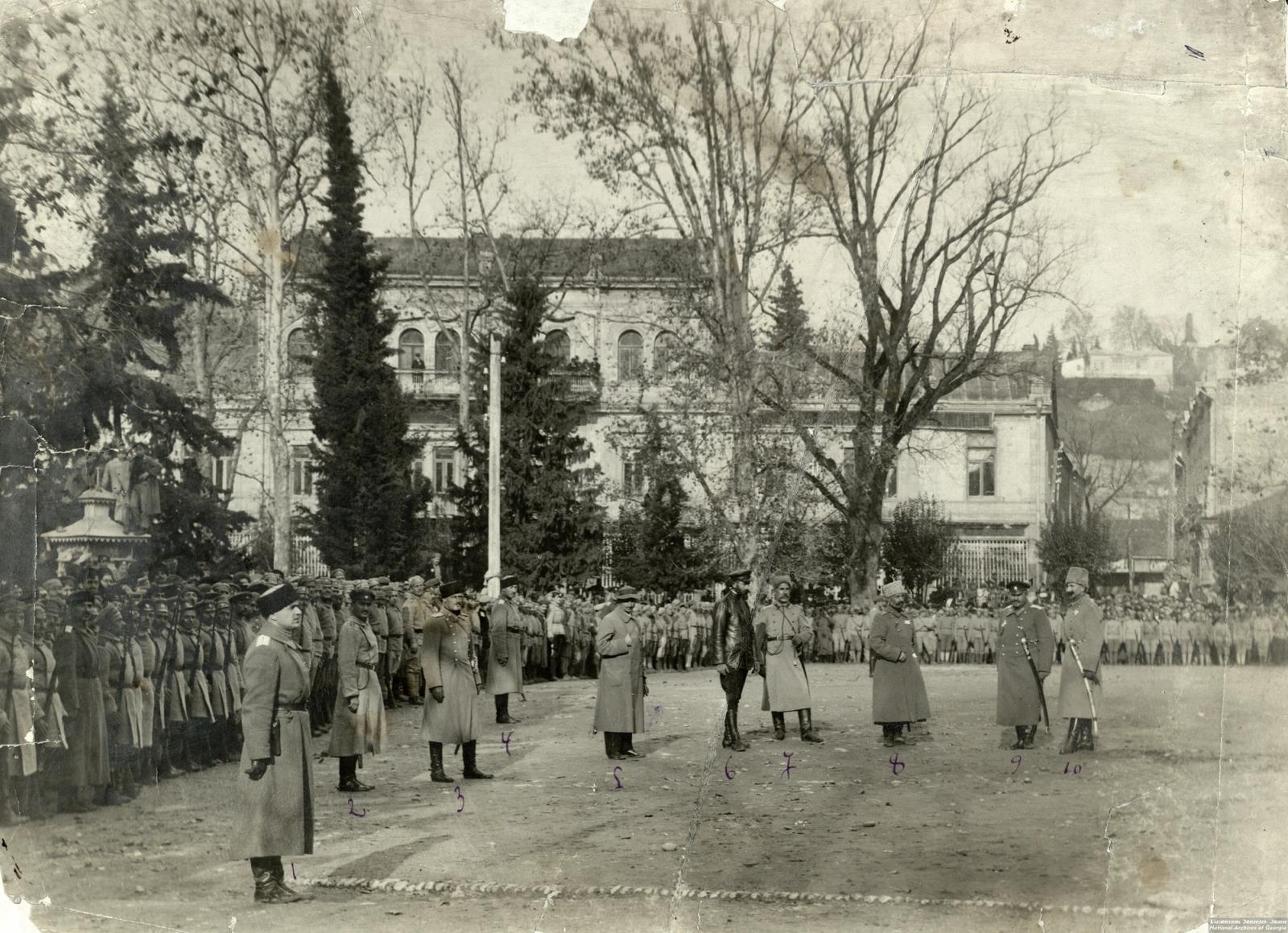 ქუთაისის I ბატალიონი. 1919 წ.