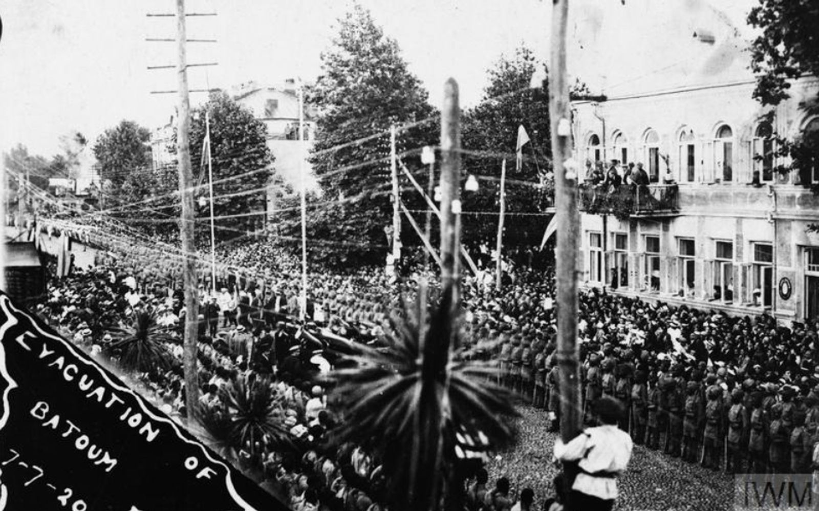 მოკავშირეთა ჯარები ბათუმში. 1920 წ.