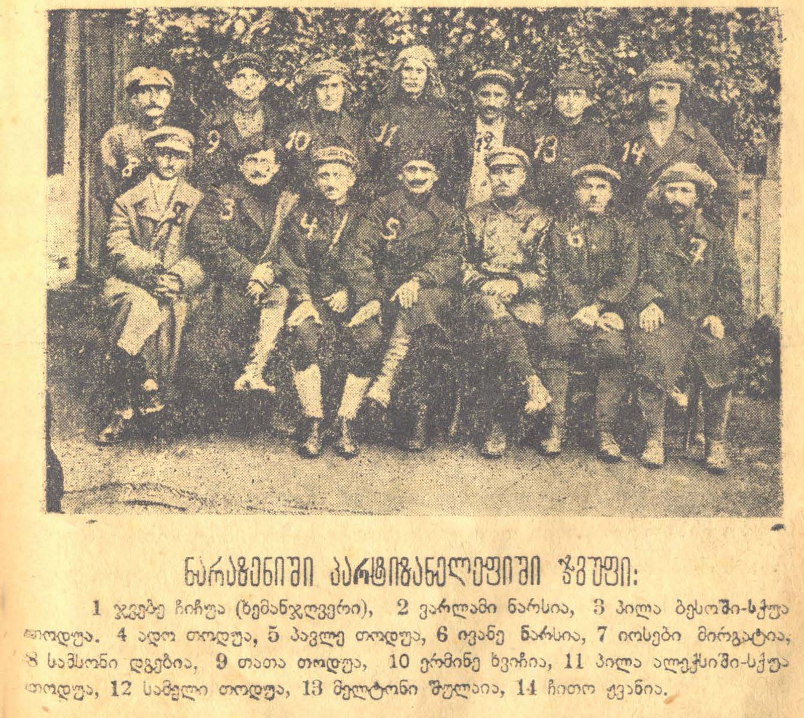 ნარაზენის პარტიზანული რაზმი