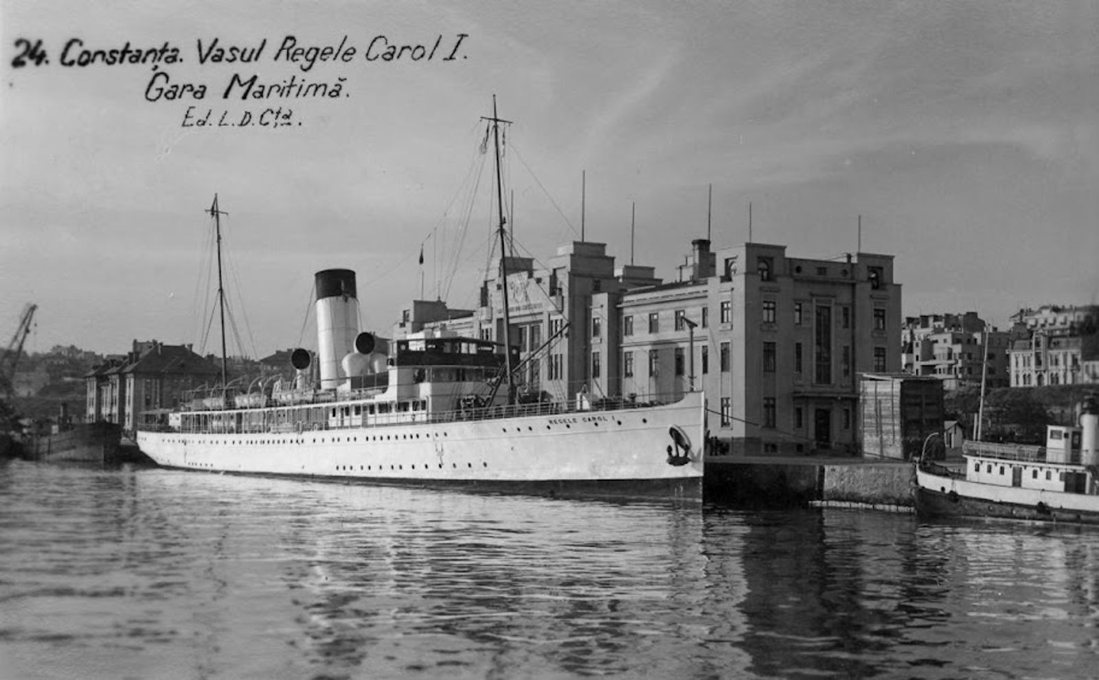 p. 188 Pasagerul Regele Carol I, acostat la Gara Maritima Constanta