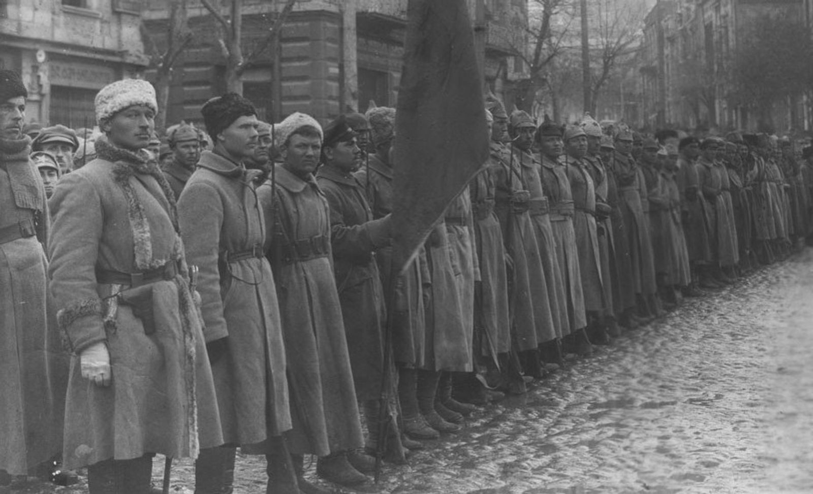 წითელი არმიის დანაყოფი თბილისში, 1921 წ.