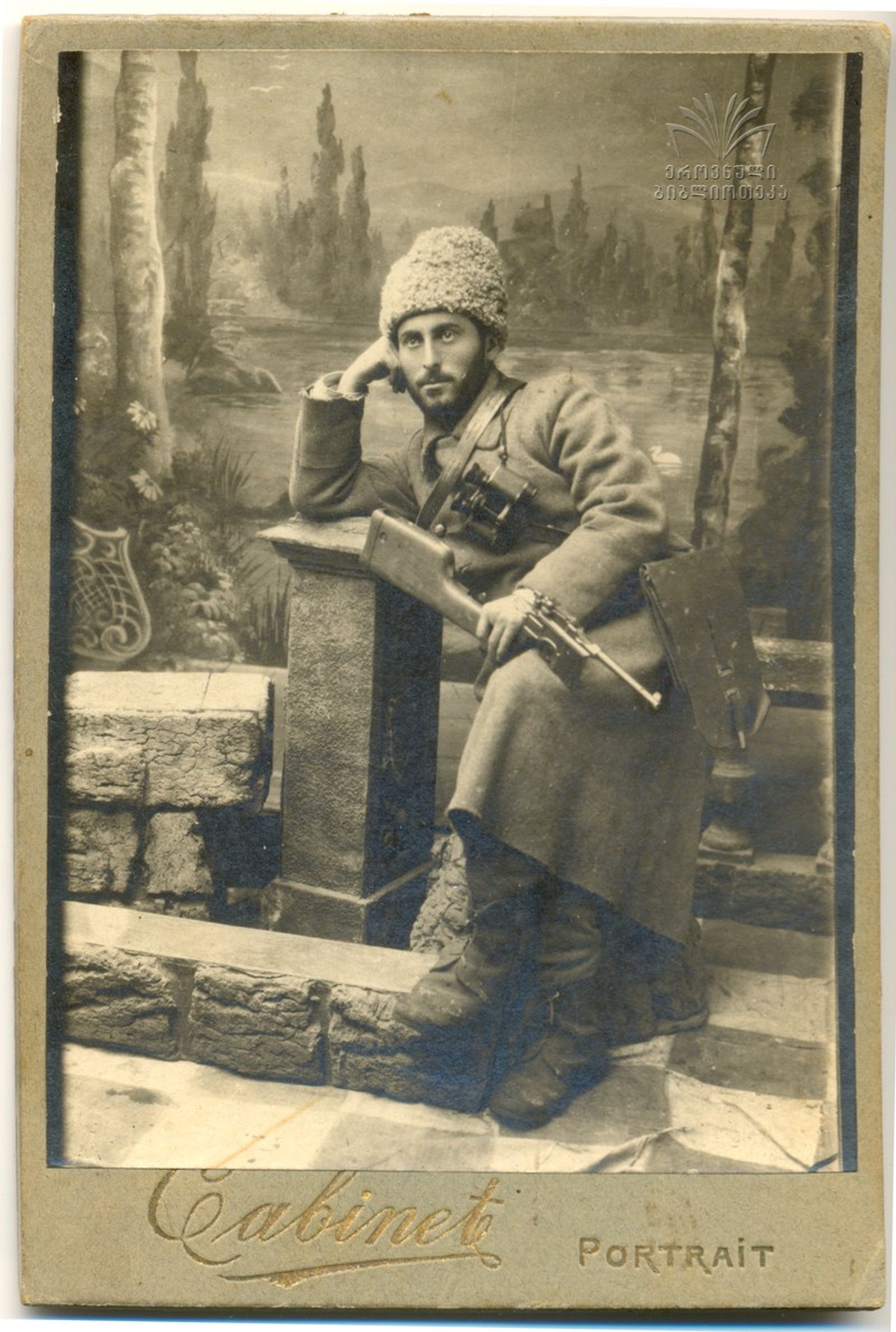 სიმონ ხუხუნაიშვილი. ბატალიონის მეთაური 1918 წლის სექტემბრიდან 1919 წლის ზაფხულამდე