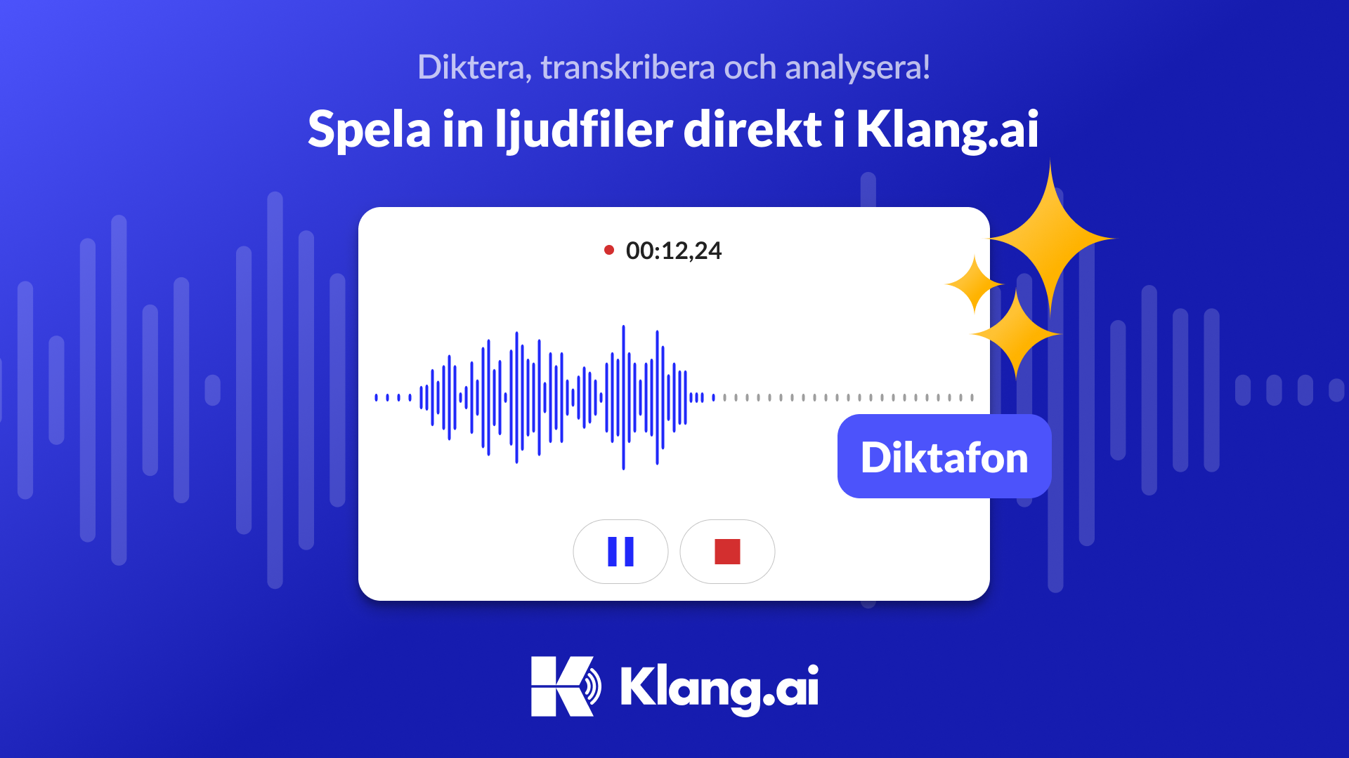 Diktafon För Transkribering Av Intervjuer Och Möten