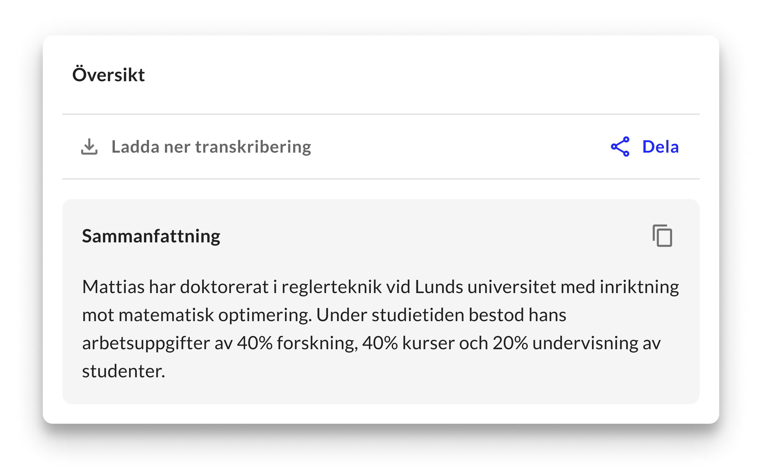 Spara timmar av din tid