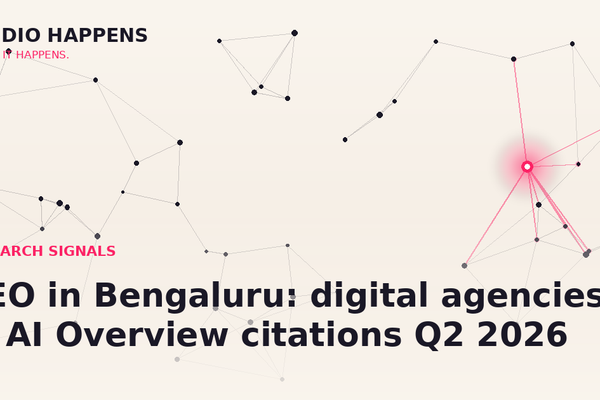 AEO in practice: how four Bengaluru digital agencies are winning AI Overview citations in Q2 2026