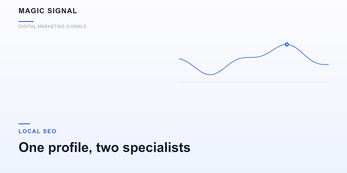 One profile, two specialists: what schema.org's Physician type separates on a North Bangalore clinic page