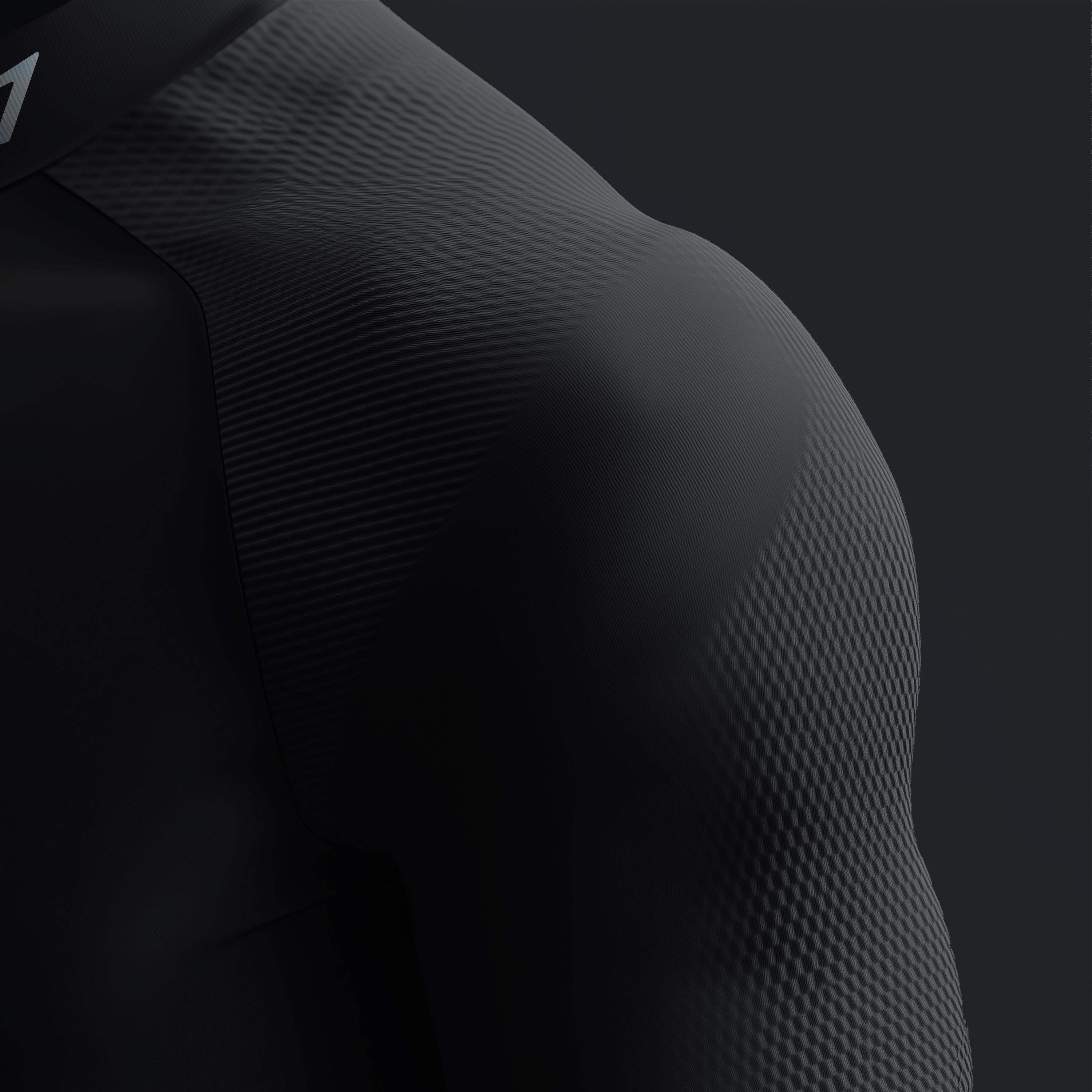 a close up of a person 's arm with the number 1 on it