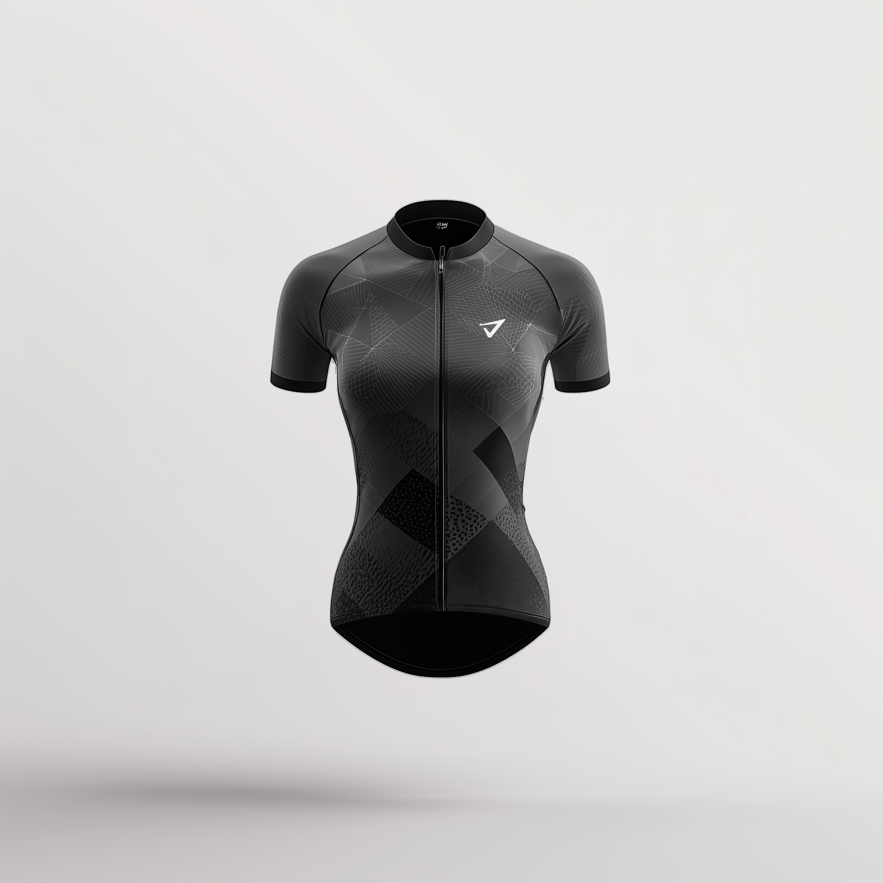 a black shirt with the letter v on it