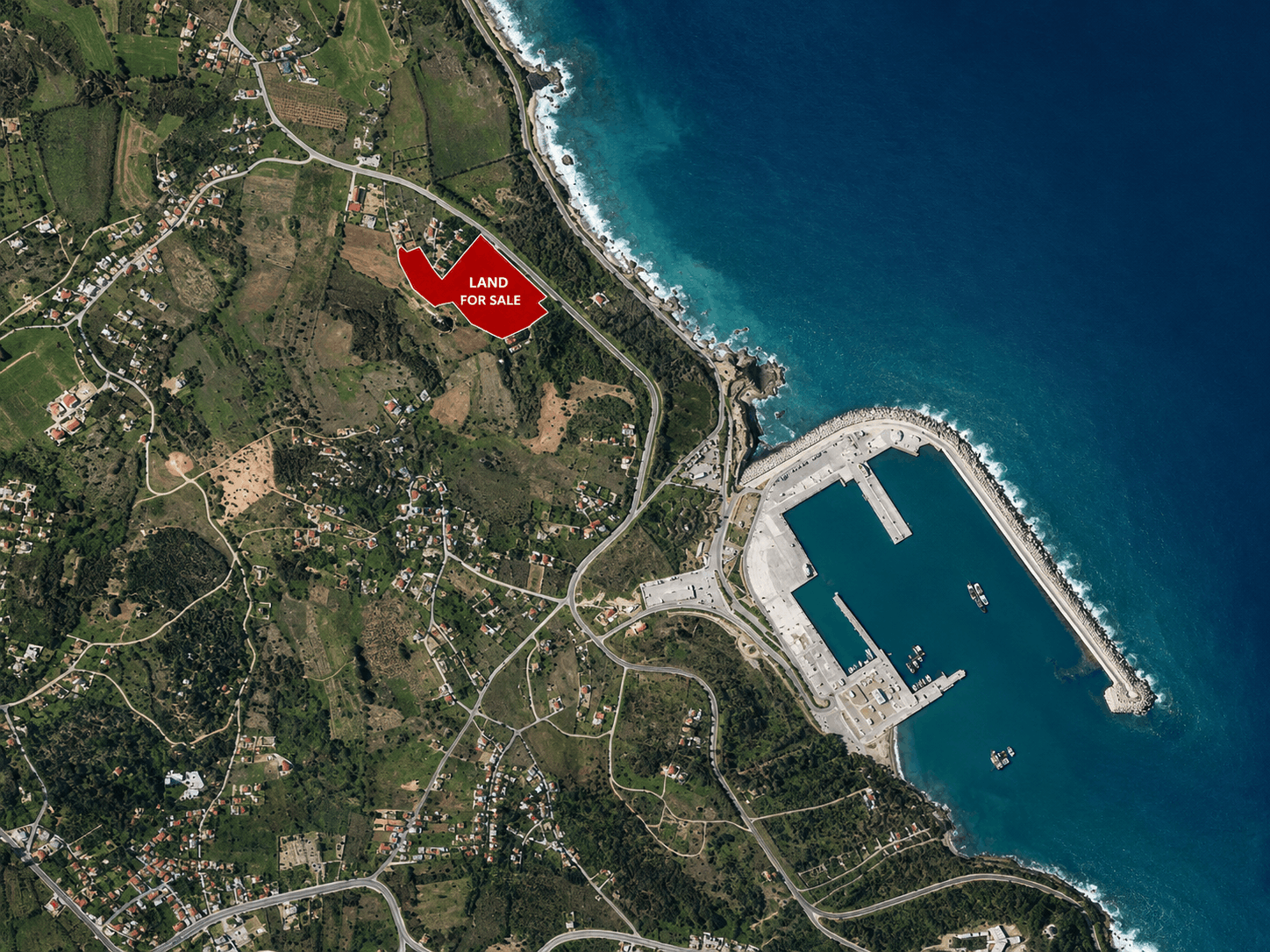 5.5 Hectare Sea View Development Land in Ksar Esghir photo 3