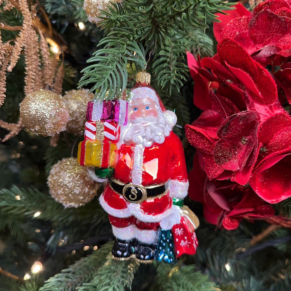Santa Ornaments