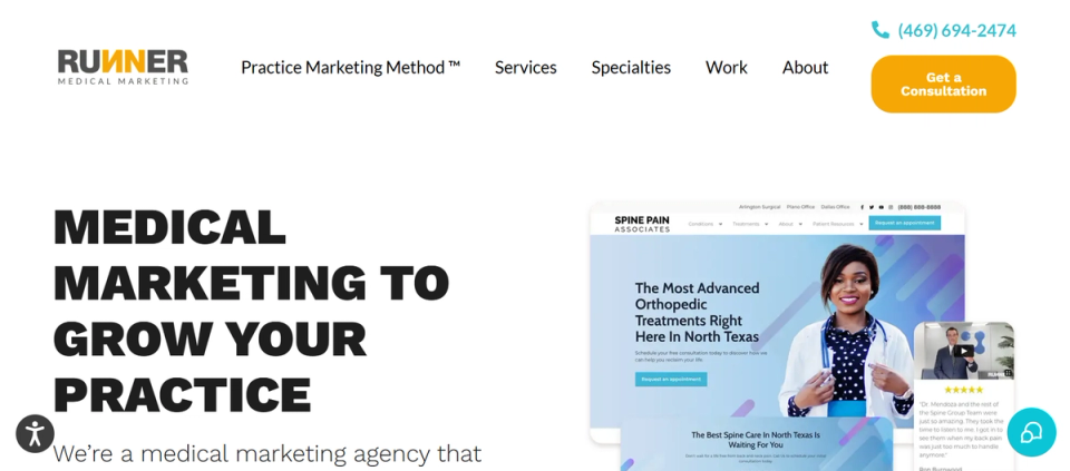 RUNNER Agency Hero Image