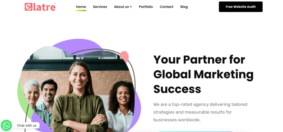 6. Elatre – Digital Marketing Experts