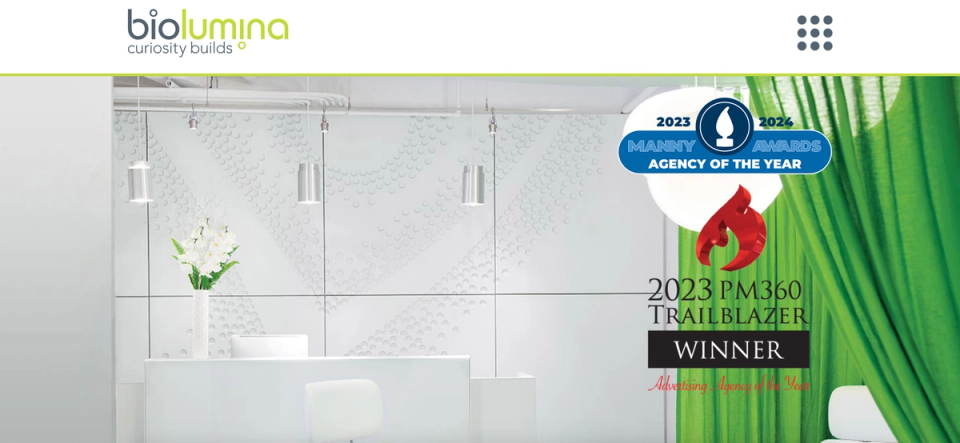 2. Biolumina – Healthcare brand marketing experts