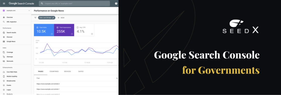 Google Search Console for Governments