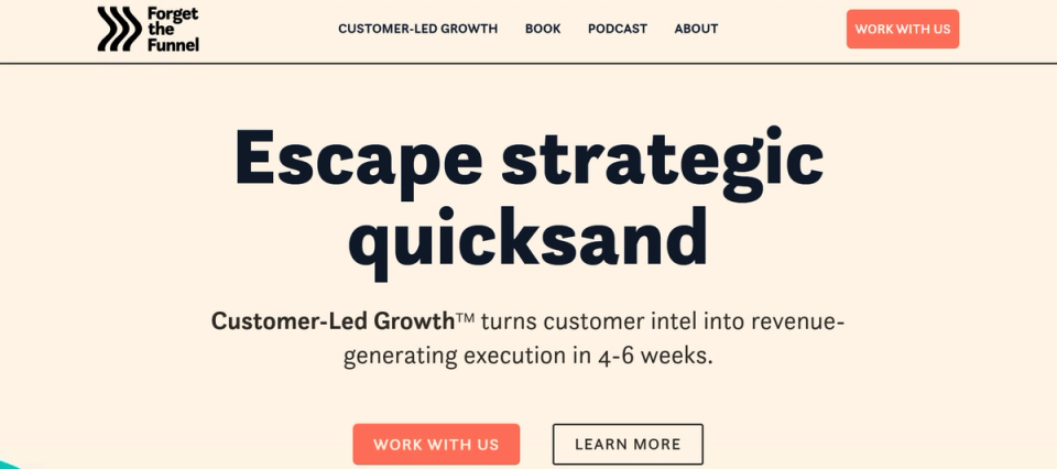 Forget The Funnel Homepage Image