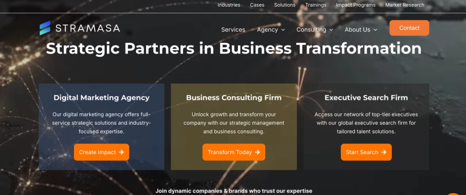 1. Stramasa – Strategy, Marketing, and Sales Experts