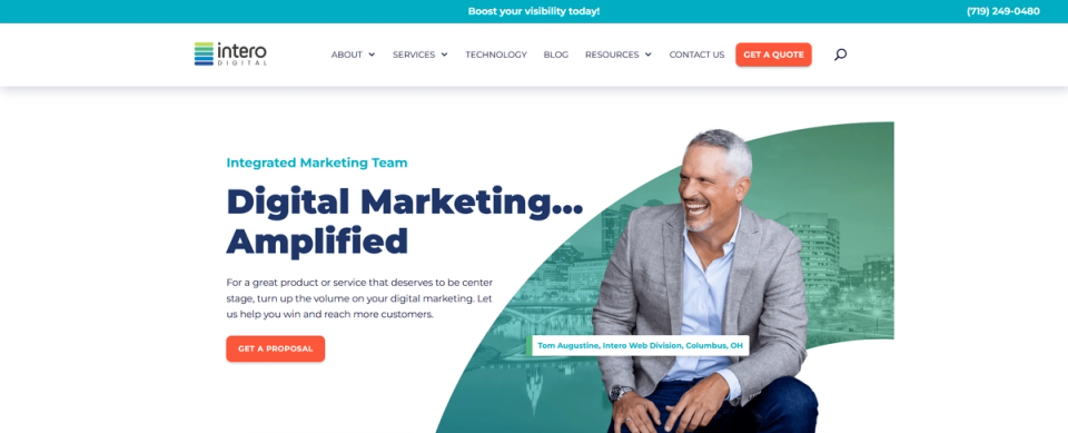 Intero Digital Hero Image Intero Digital Hero Image