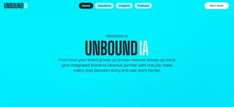Unbound IA Hero Image