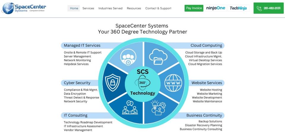 SpaceCenter Systems Hero Image