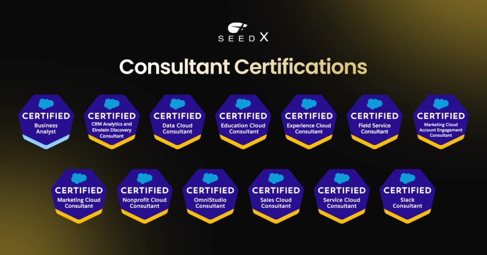 Consultant Certifications