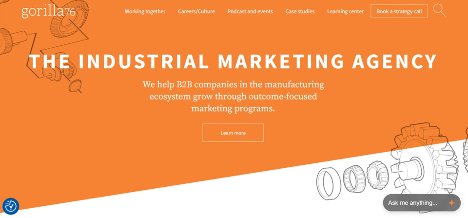 Gorila Homepage Image