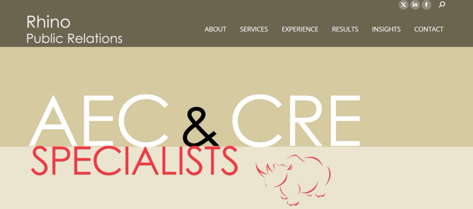 Rhino PR Homepage Image