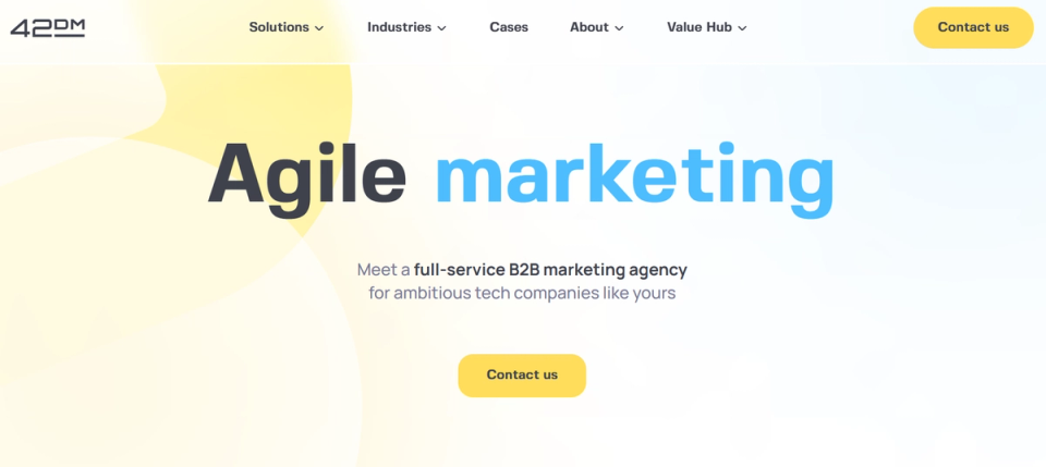 42DM Homepage Image
